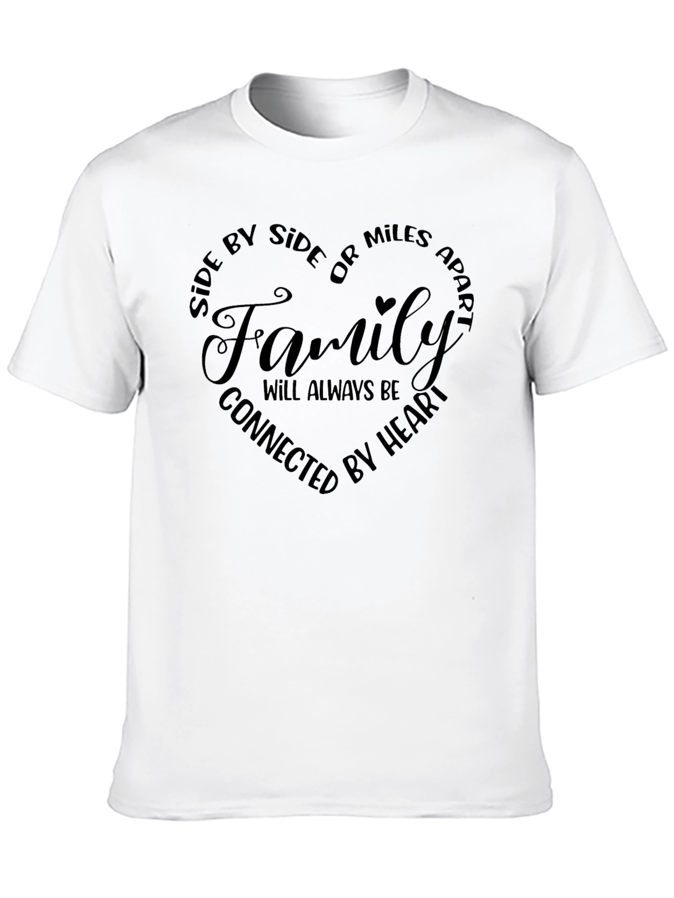 Family Connected By Heart T-Shirt