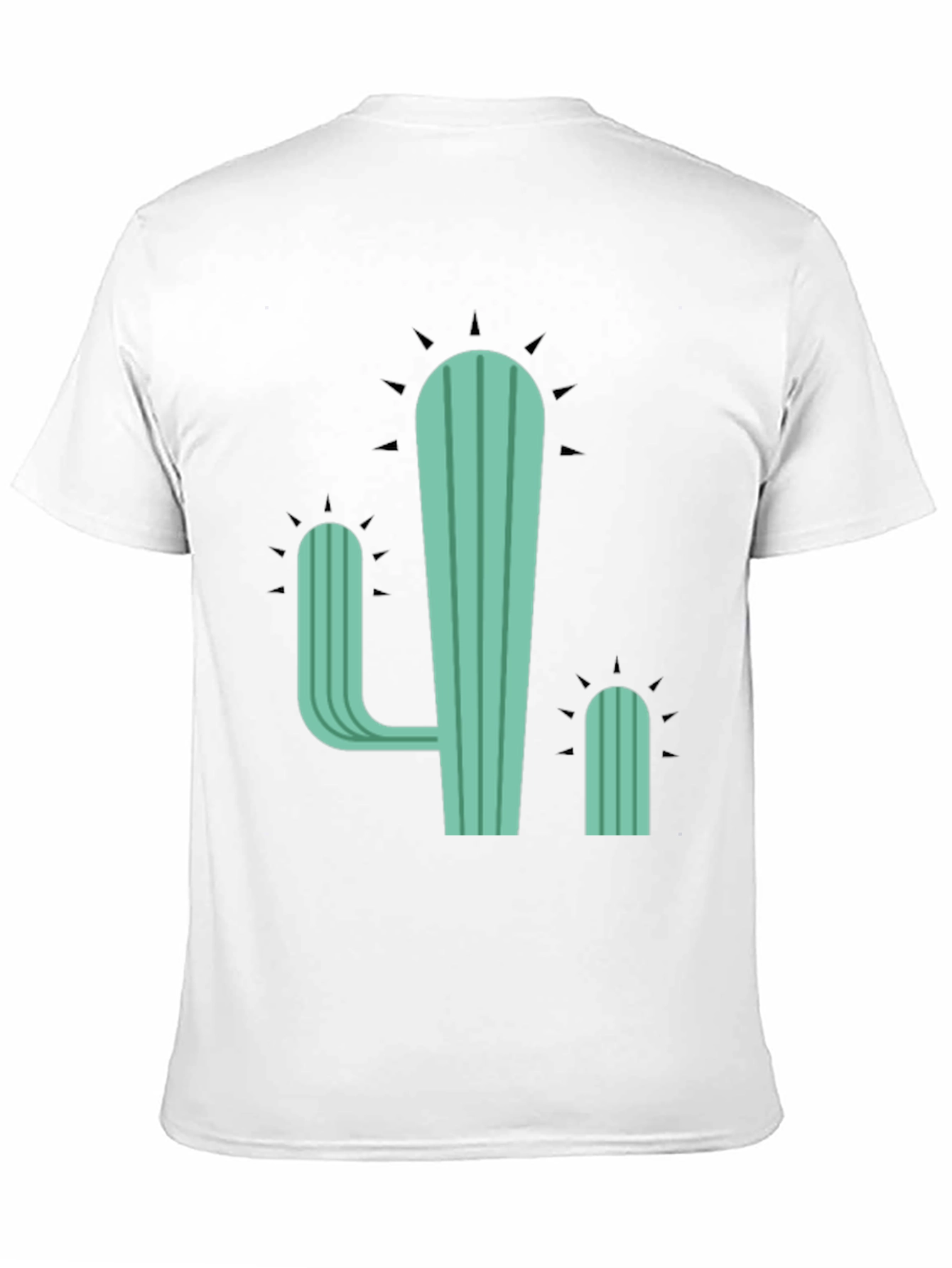 Cactus Graphic Tee - Casual Cotton T-Shirt