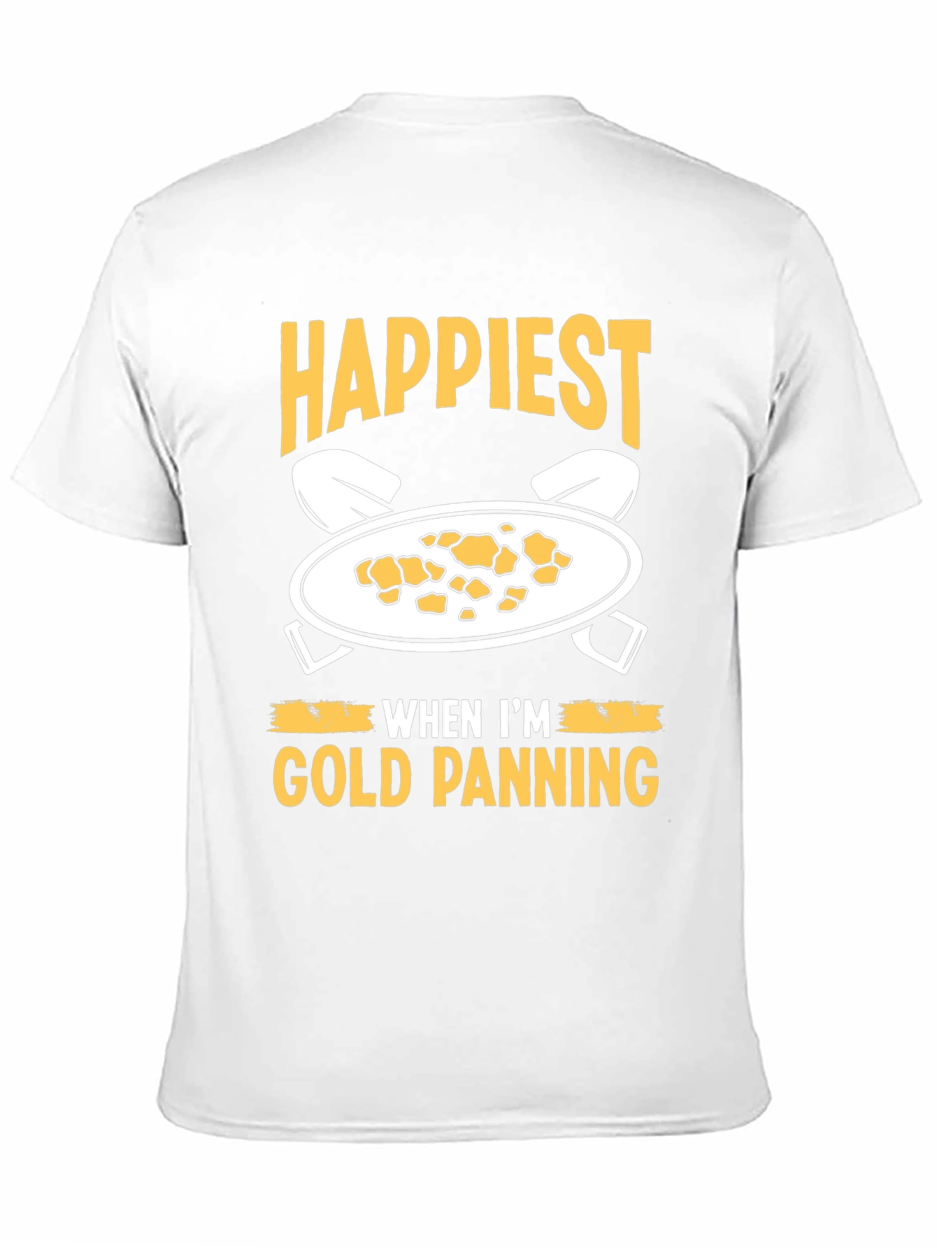 Happiest Gold Panning T-Shirt - Prospector Apparel
