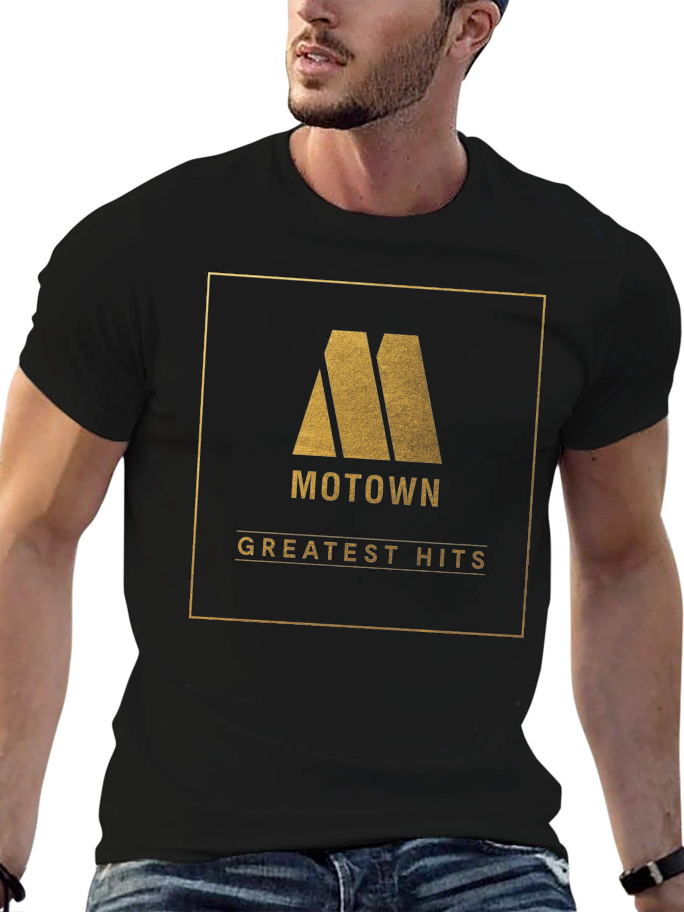 Motown Greatest Hits Black T-Shirt