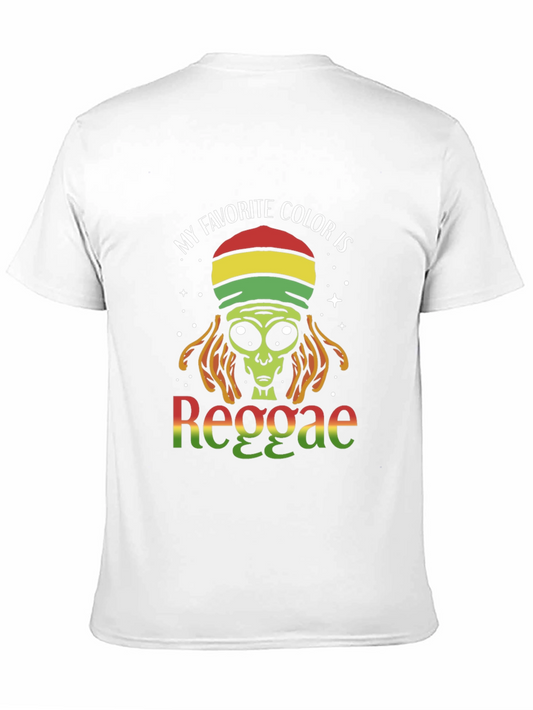 Reggae Alien Graphic T-Shirt - My Favorite Color