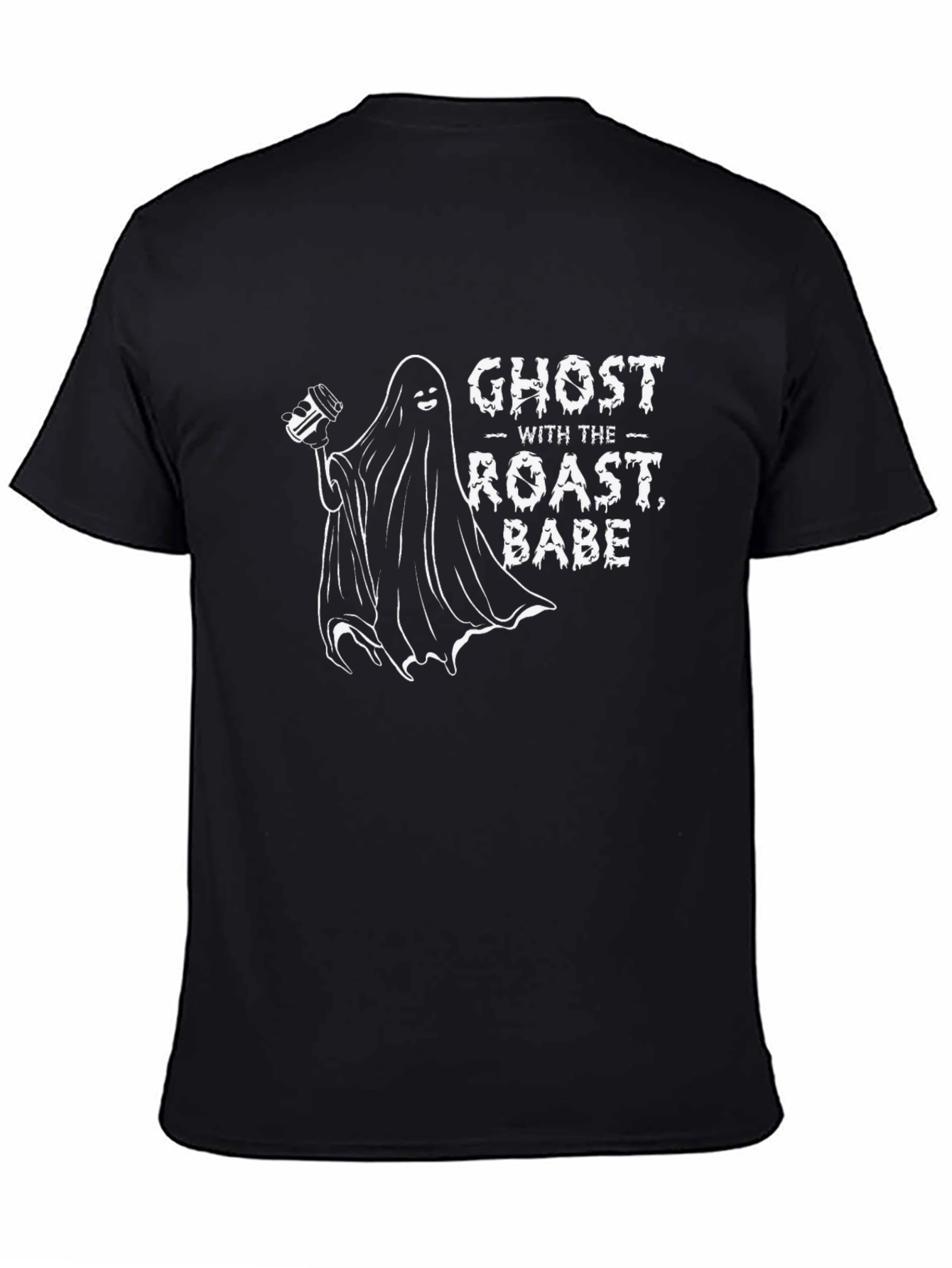 Ghost with the Roast Babe Graphic T-Shirt