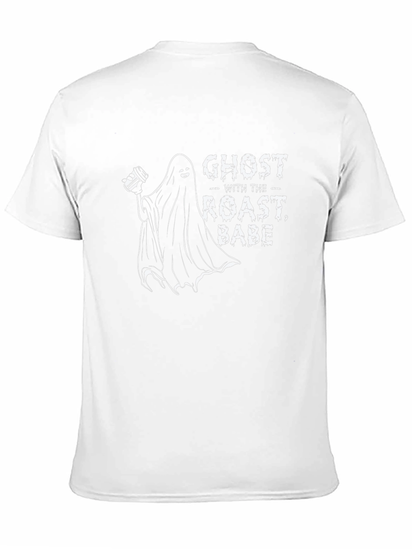 Ghost with the Roast Babe Graphic T-Shirt