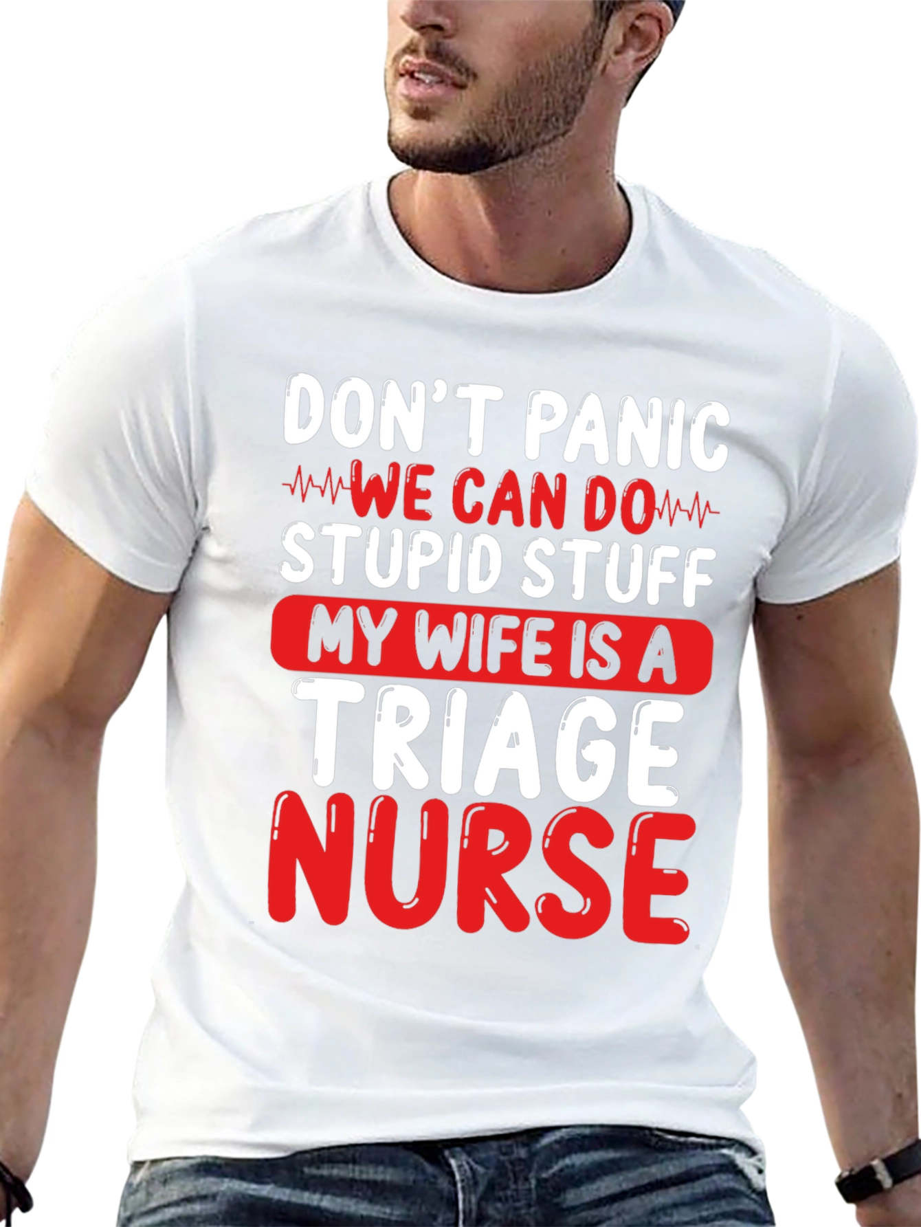 Dont Panic Triage Nurse Graphic Tee