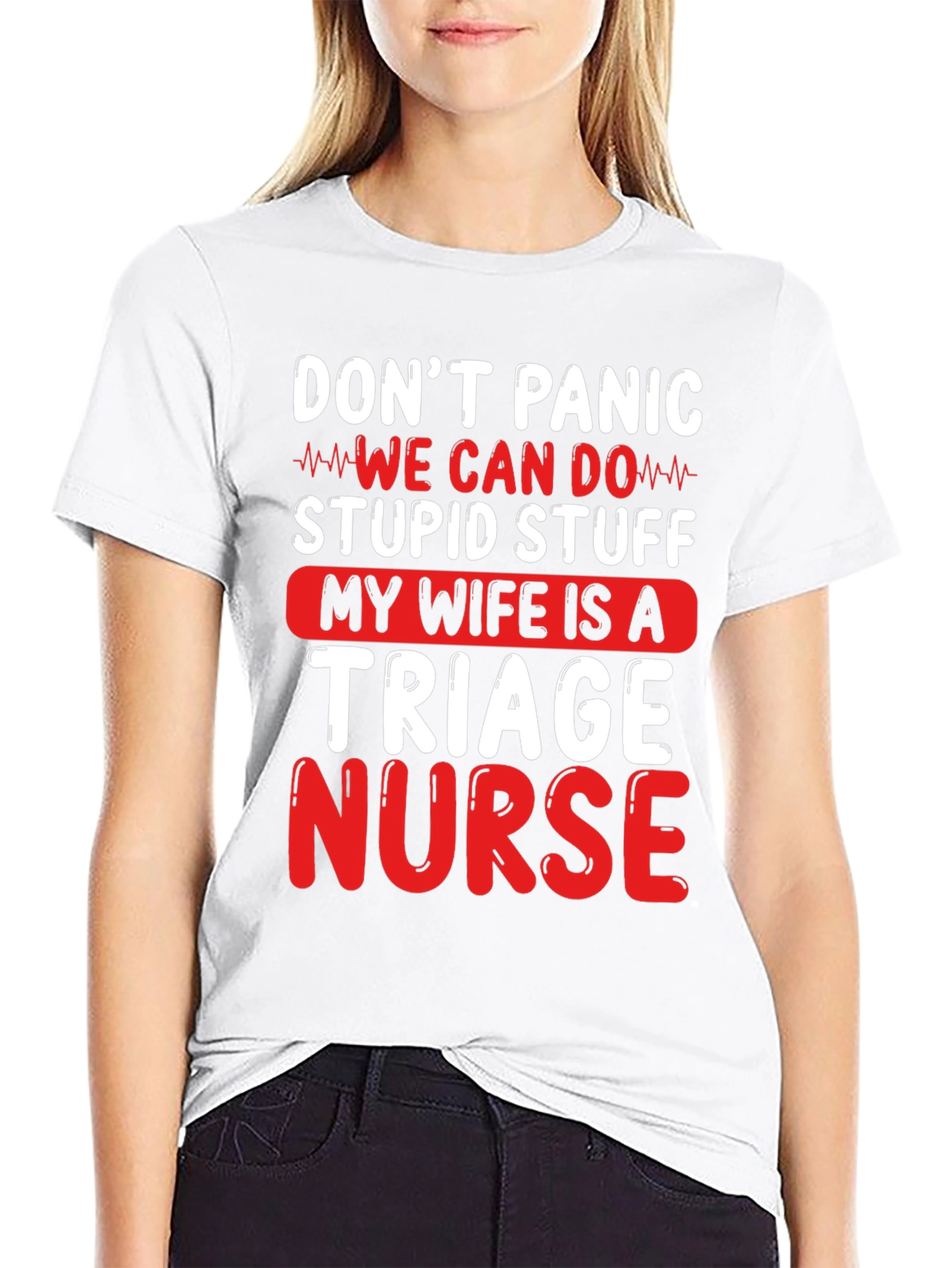 Dont Panic Triage Nurse Graphic Tee