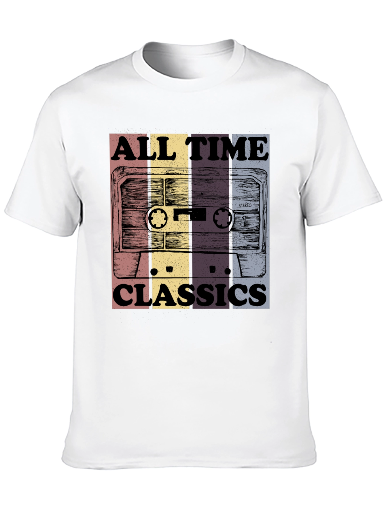 Retro Mixtape T-Shirt - All Time Classics Tee
