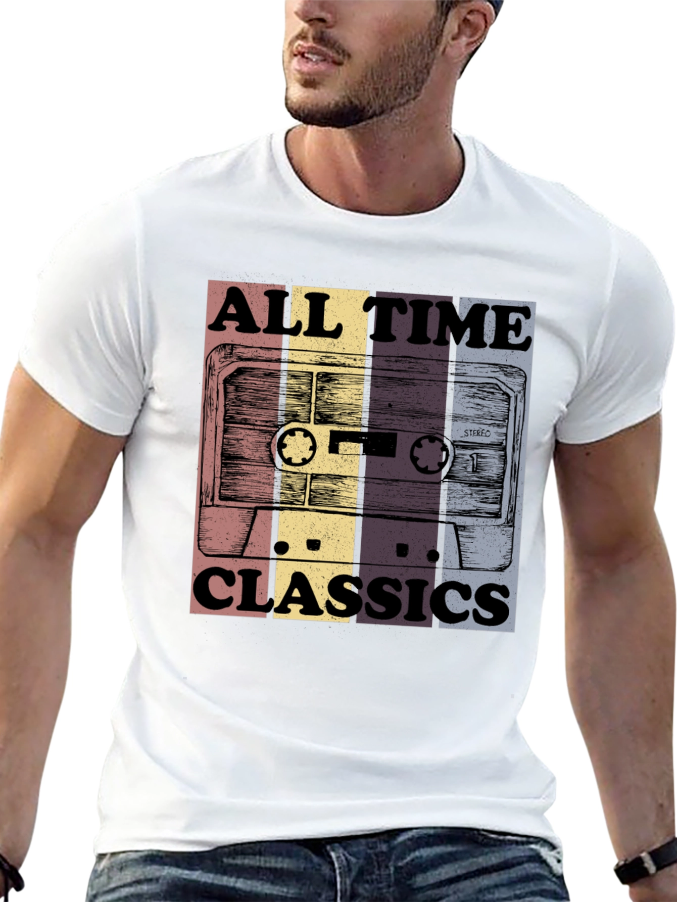 Retro Mixtape T-Shirt - All Time Classics Tee