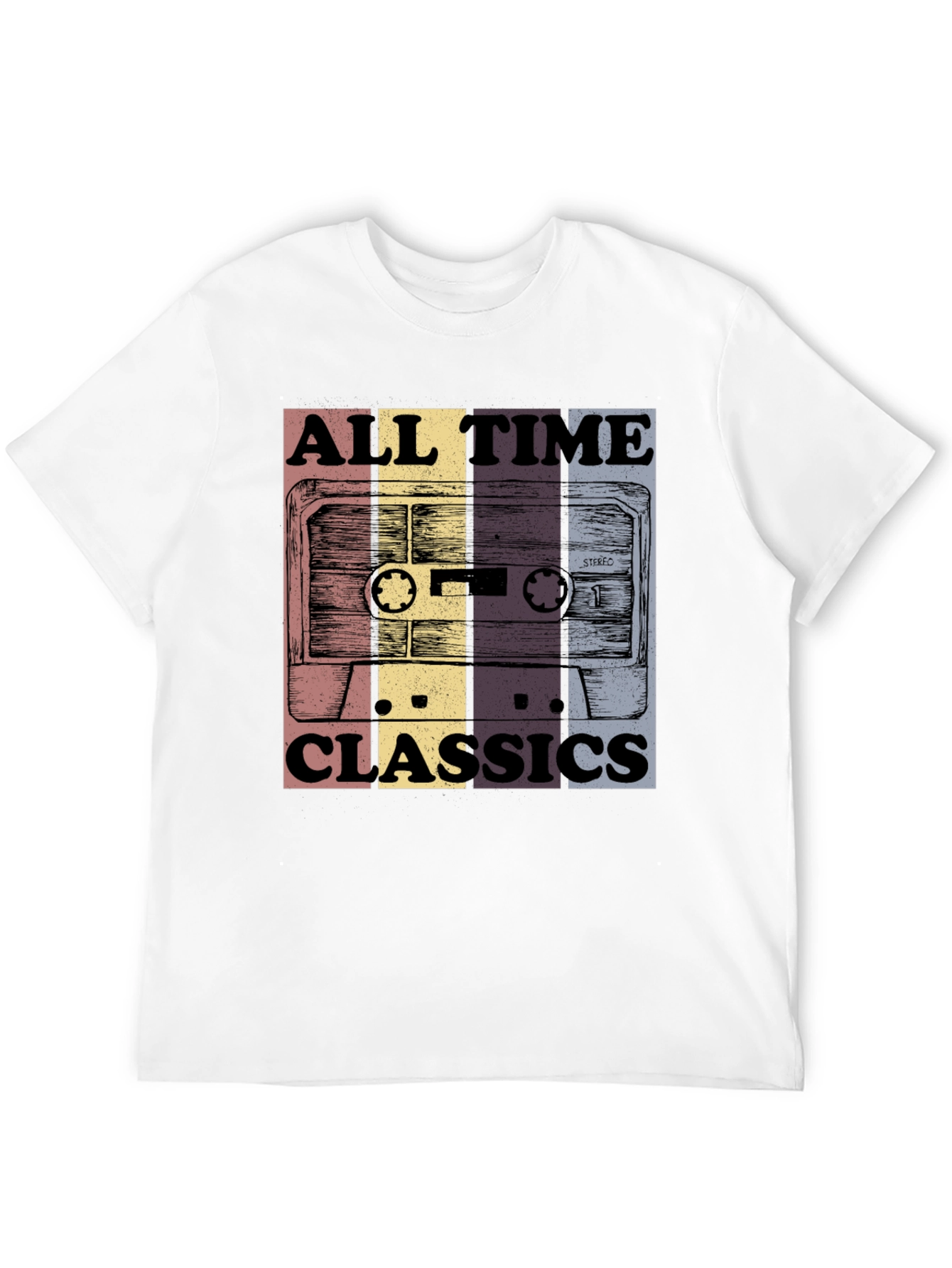 Retro Mixtape T-Shirt - All Time Classics Tee