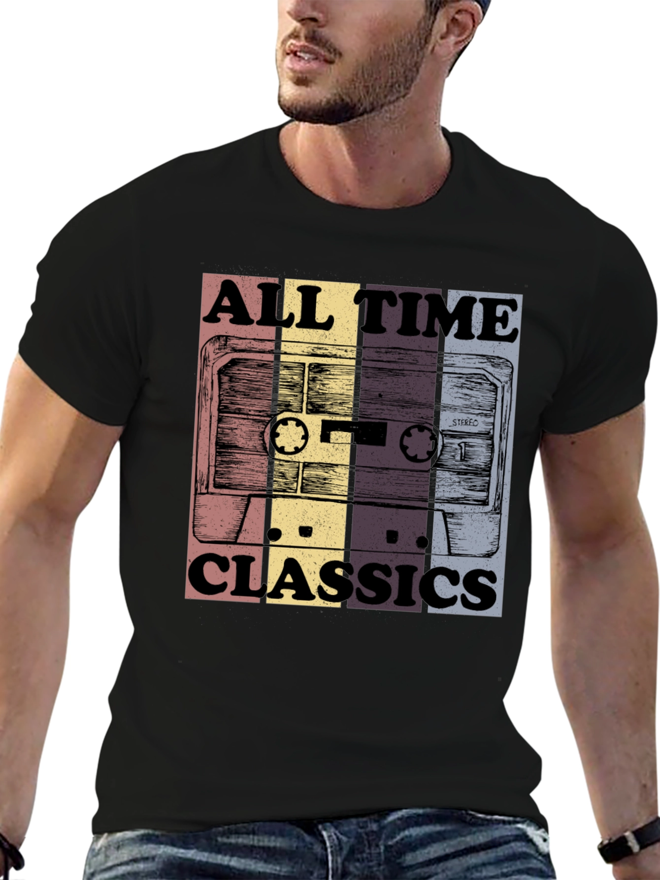 Retro Mixtape T-Shirt - All Time Classics Tee