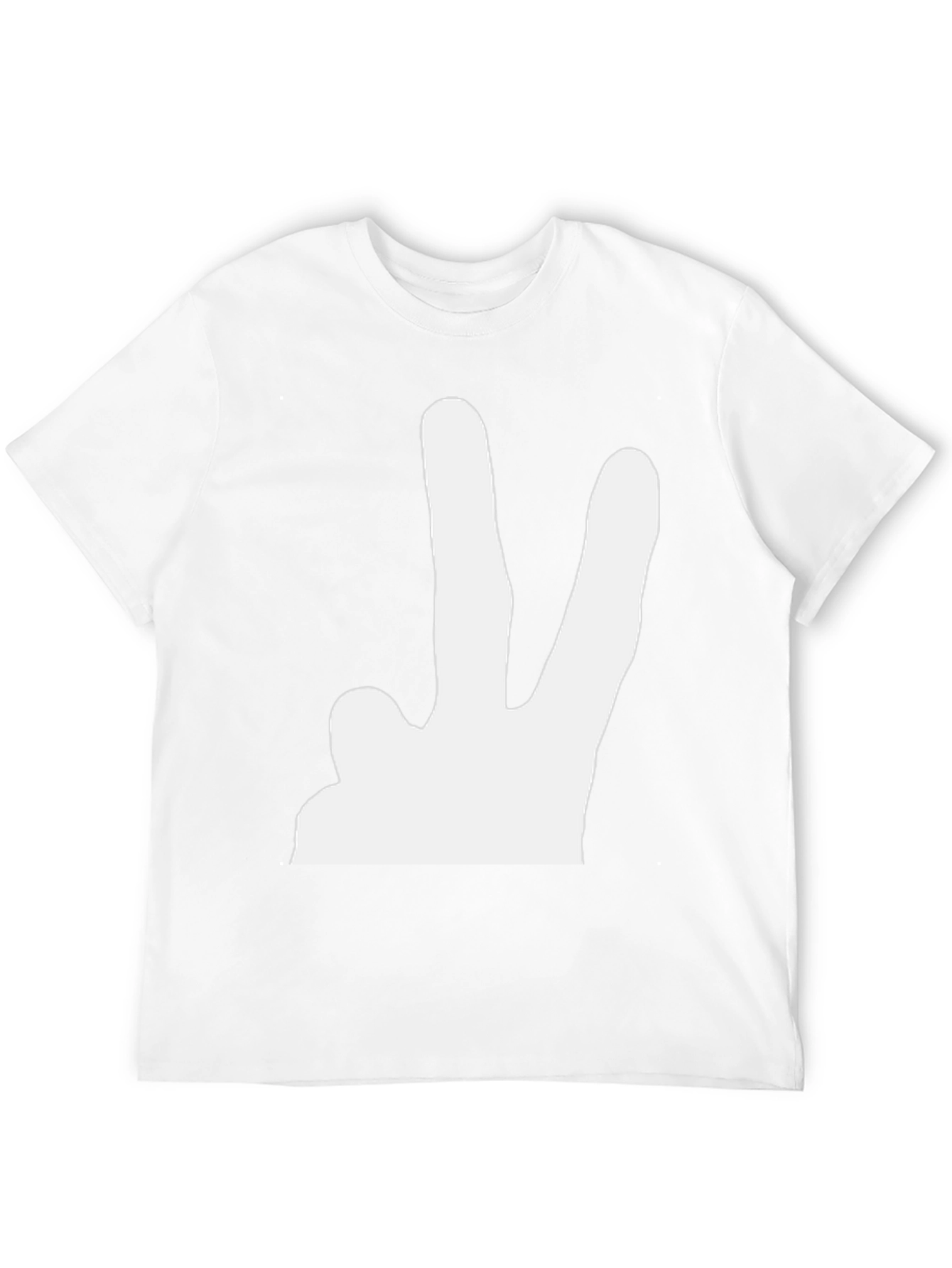 Peace Sign Black T-Shirt