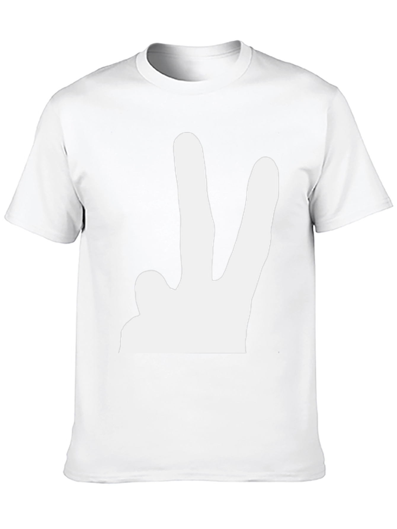 Peace Sign Black T-Shirt