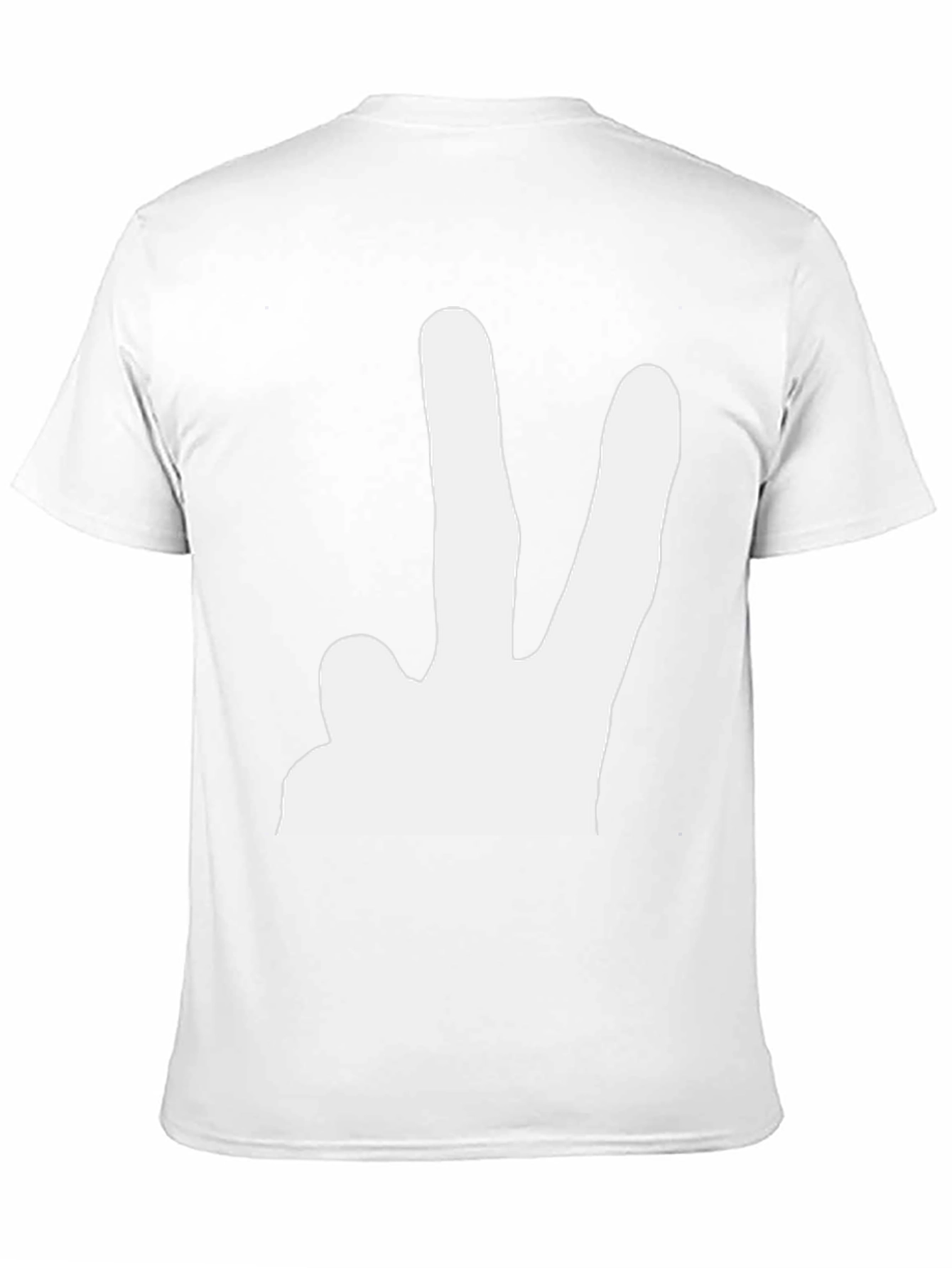 Peace Sign Black T-Shirt