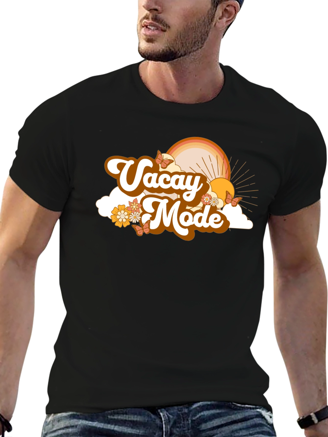 Vacay Mode T-Shirt - Retro Summer Vacation Vibes