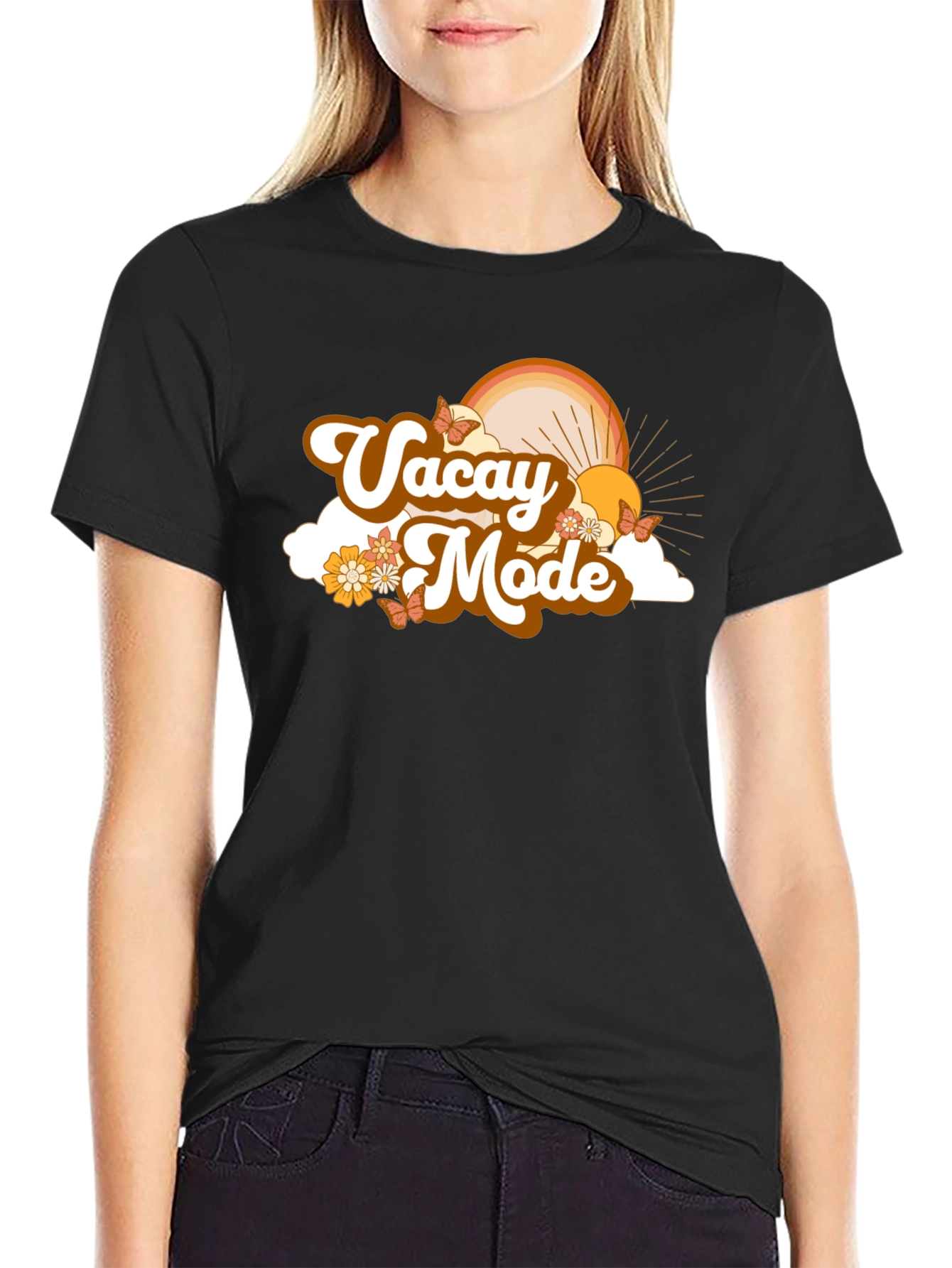 Vacay Mode T-Shirt - Retro Summer Vacation Vibes
