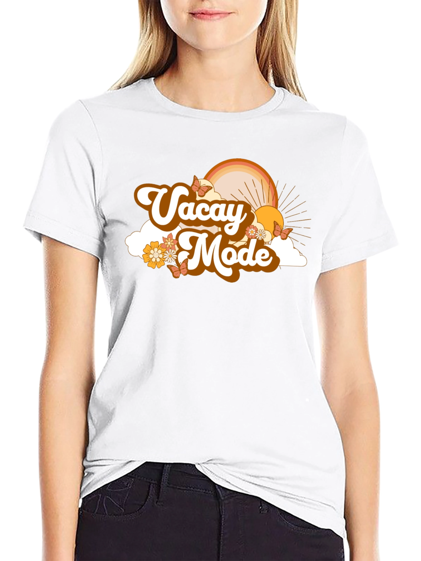 Vacay Mode T-Shirt - Retro Summer Vacation Vibes