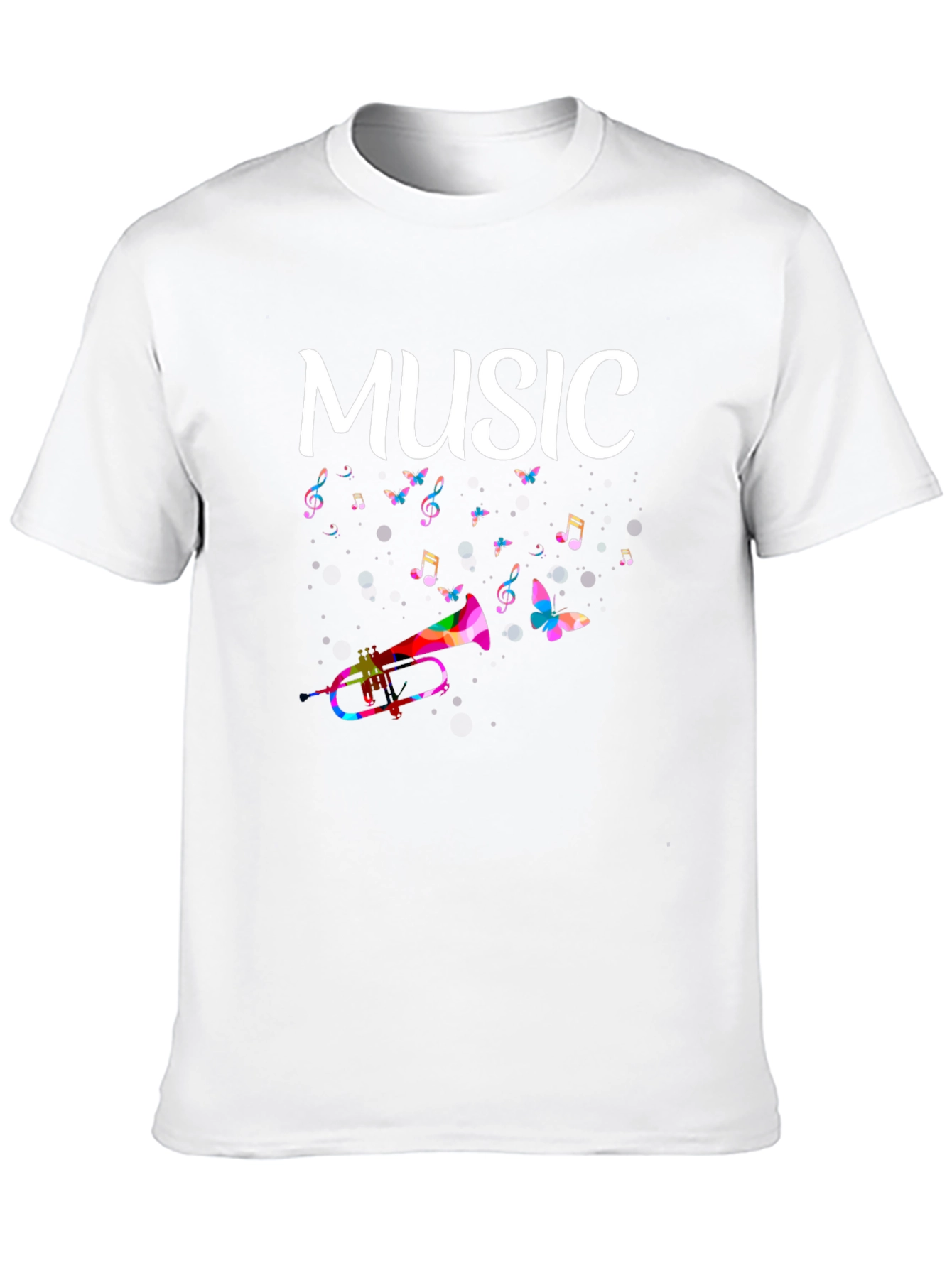 Music Themed Graphic T-Shirt