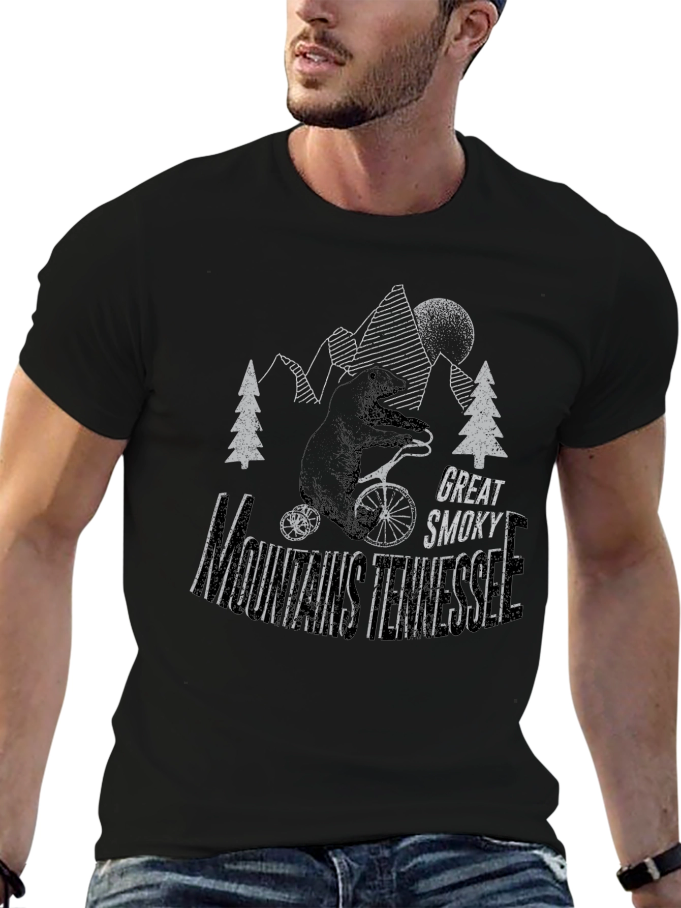 Great Smoky Mountains Tennessee Graphic T-Shirt