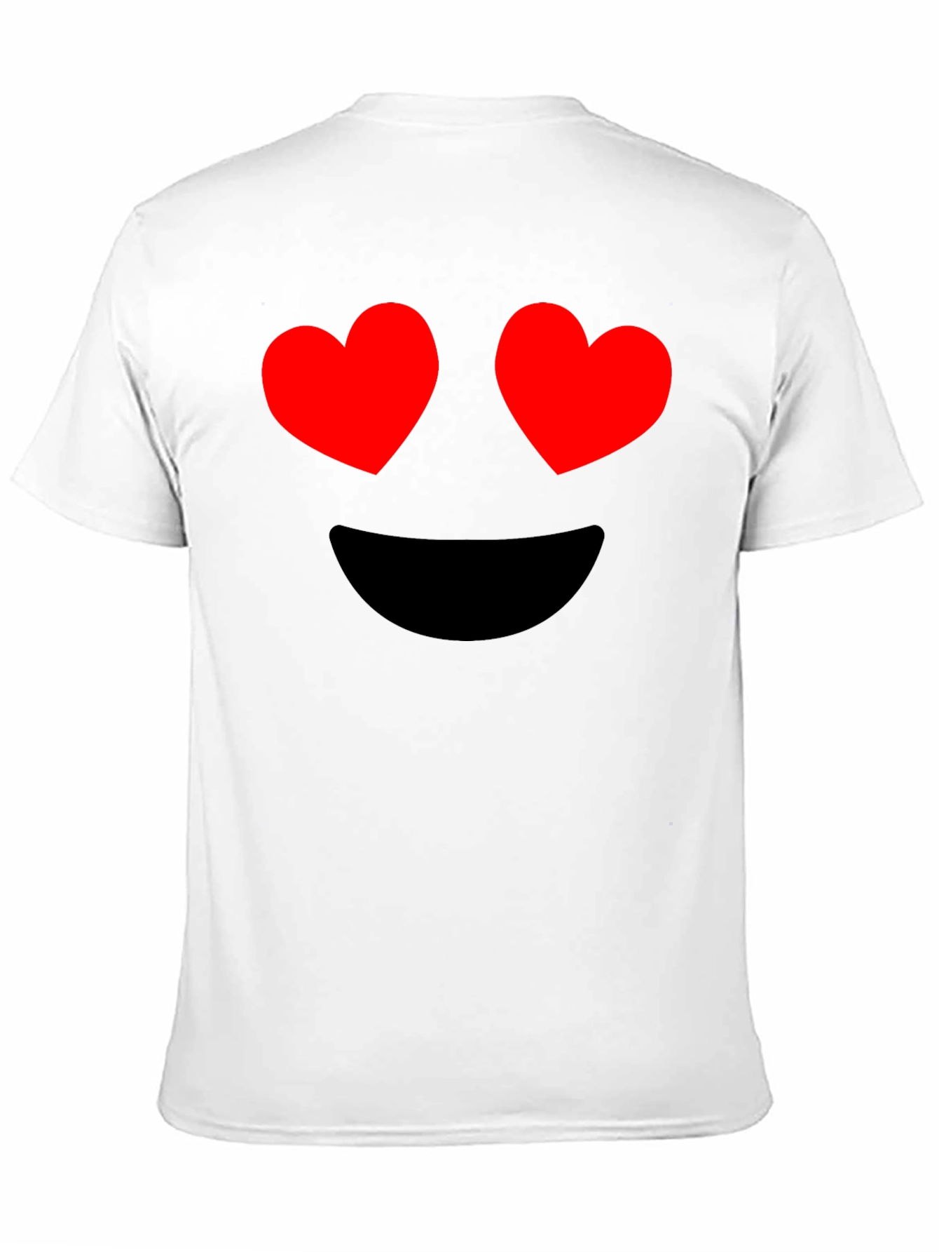 Heart Eyes Emoji Graphic T-Shirt