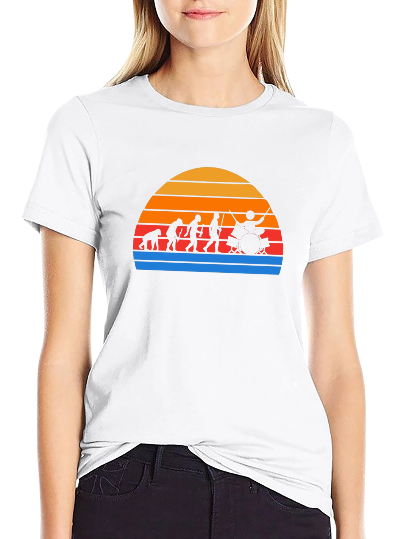Evolution of Drummer T-Shirt