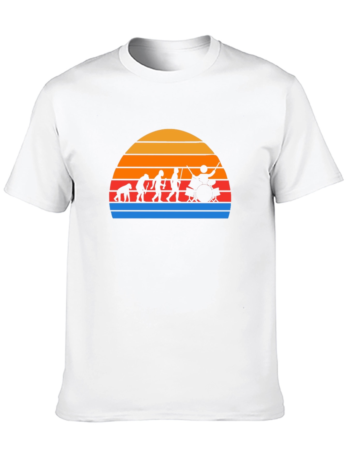 Evolution of Drummer T-Shirt