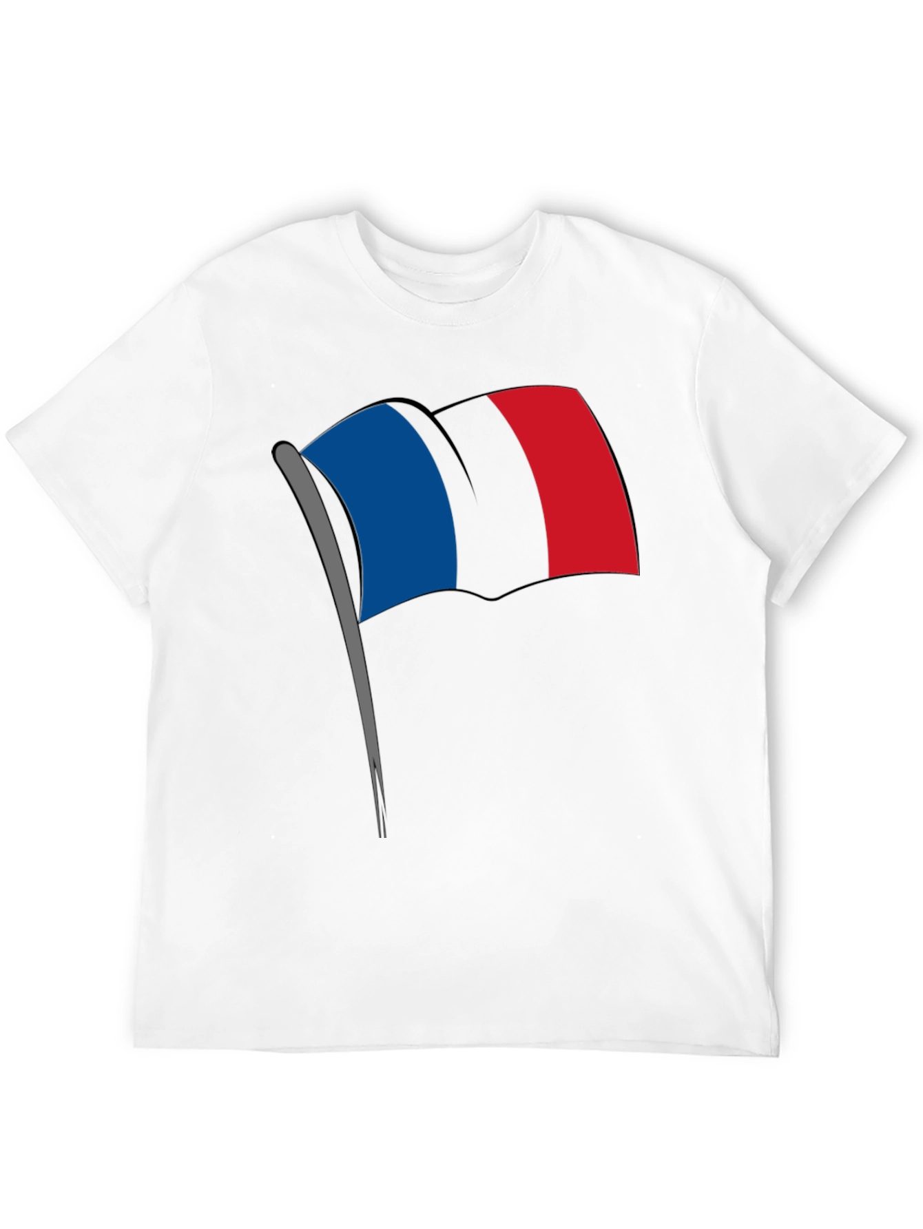 Flag Graphic Tee - Black T-Shirt