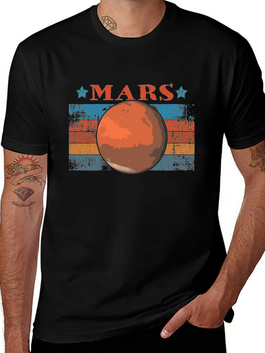 Retro Mars Graphic T-Shirt