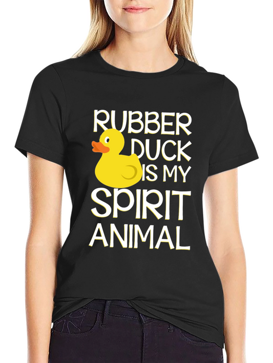 Rubber Duck Spirit Animal Graphic Tee
