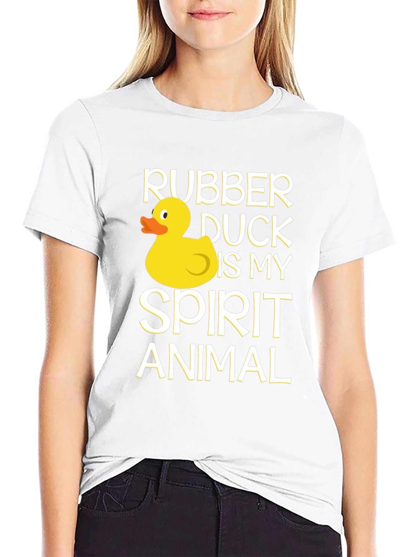Rubber Duck Spirit Animal Graphic Tee