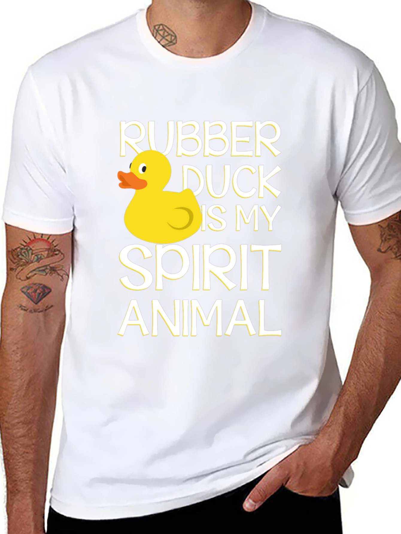Rubber Duck Spirit Animal Graphic Tee