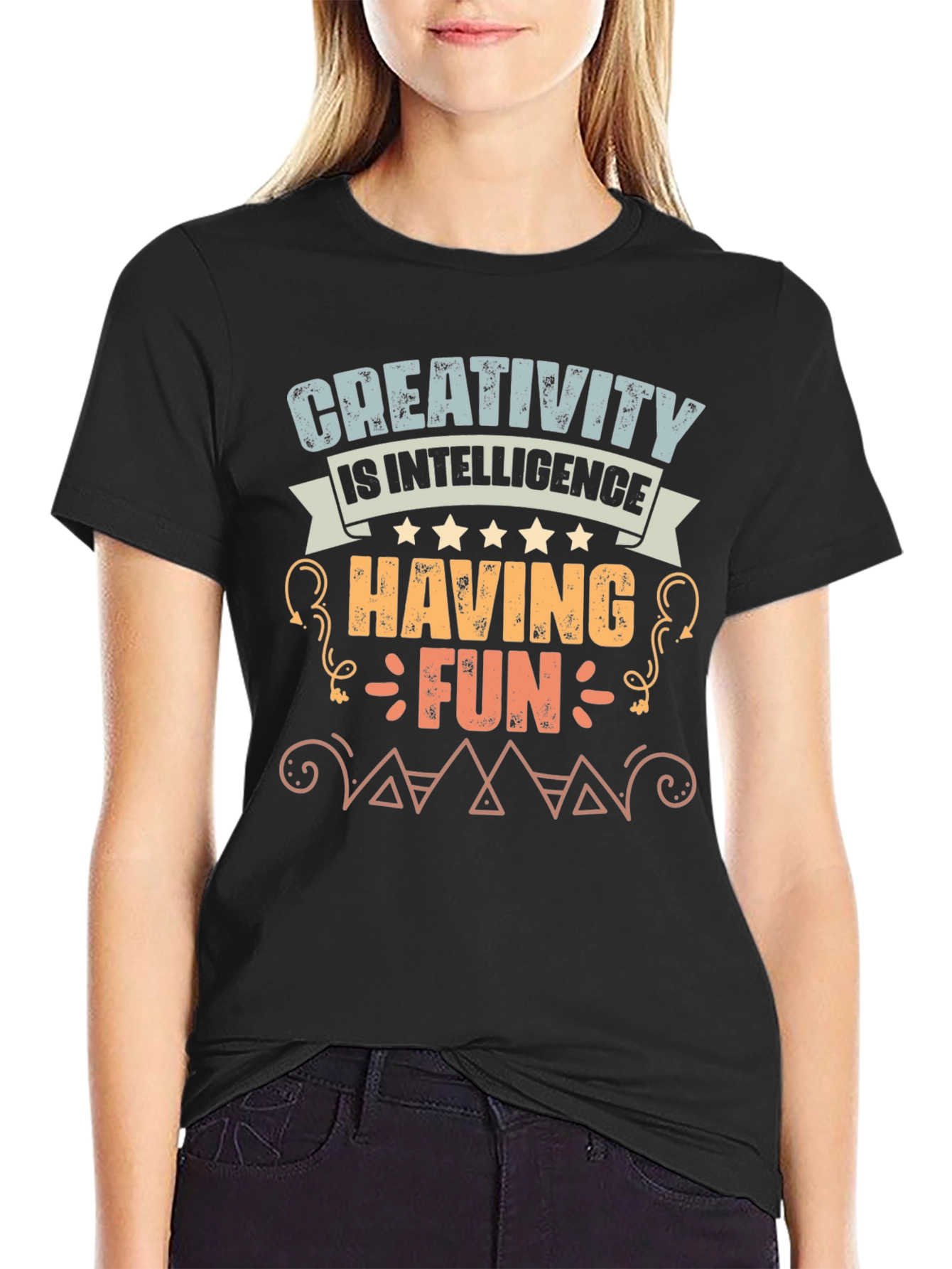 Creativity is Intelligence Graphic T-Shirt