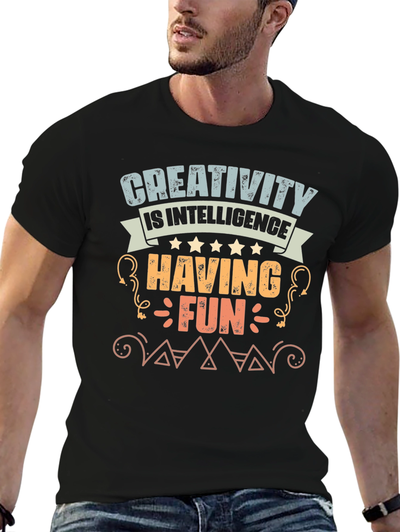Creativity is Intelligence Graphic T-Shirt