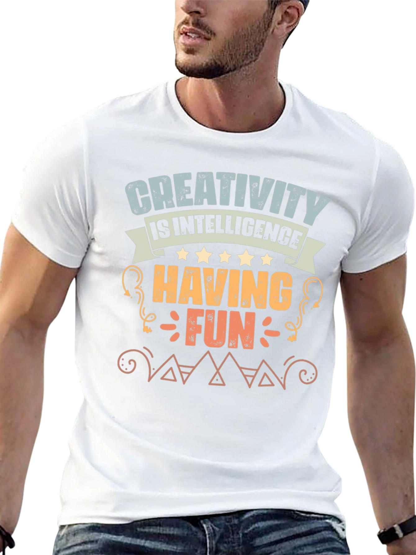 Creativity is Intelligence Graphic T-Shirt