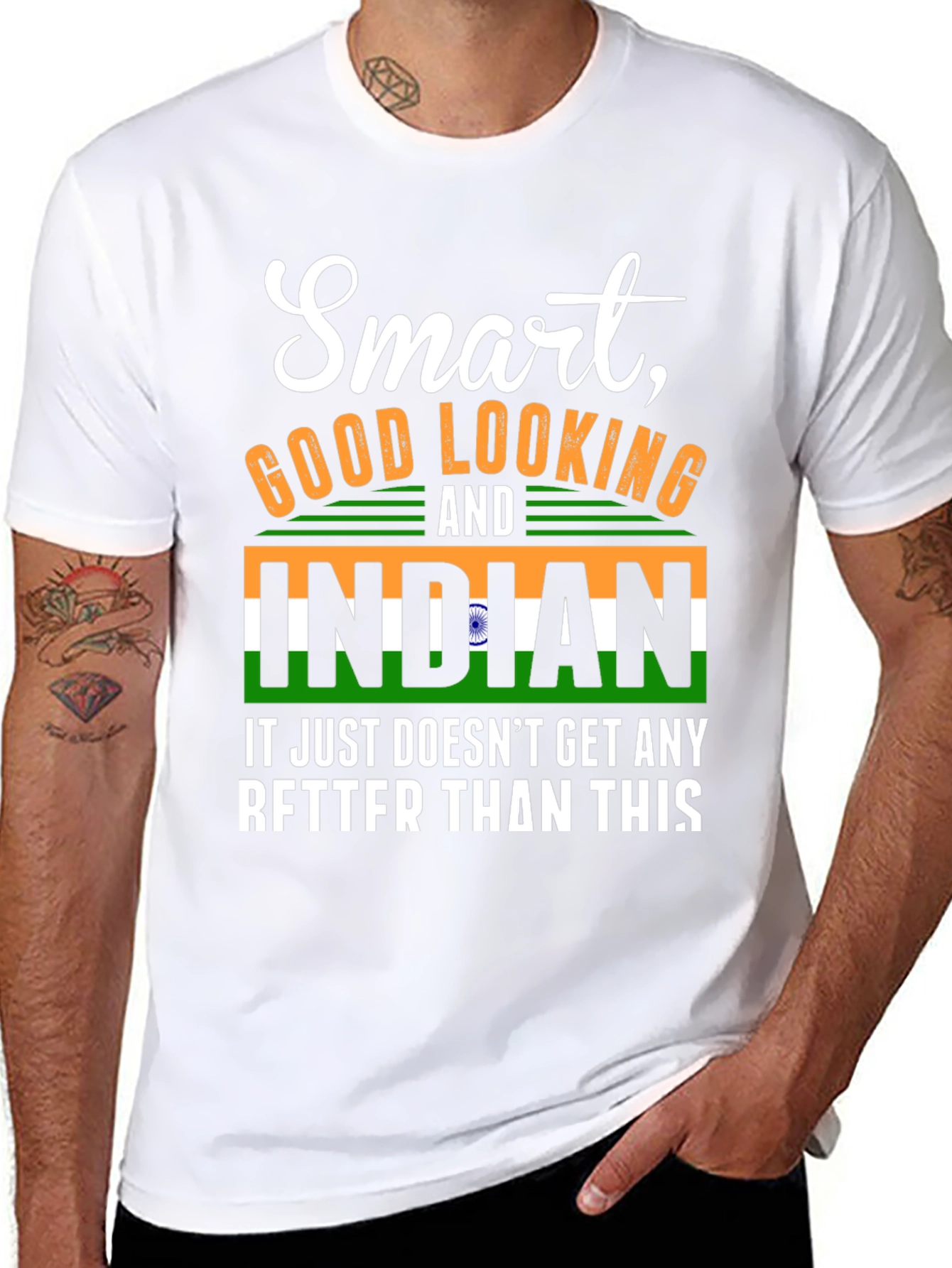 Smart Good Looking Indian T-Shirt