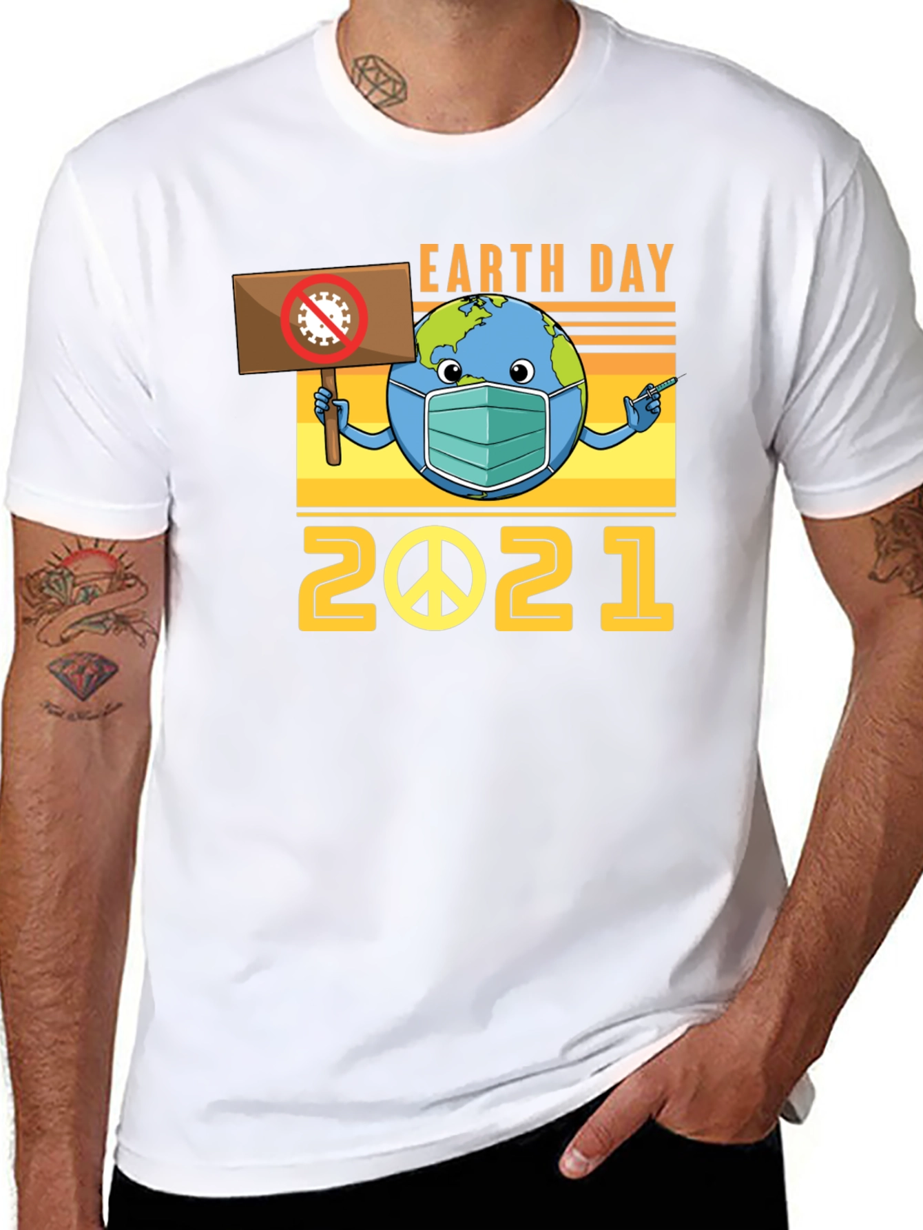 Earth Day 2021 Novelty Graphic T-Shirt