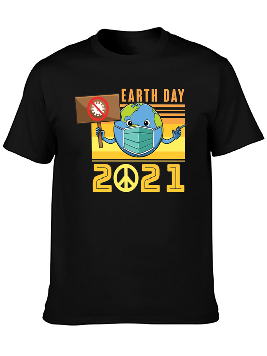 Earth Day 2021 Novelty Graphic T-Shirt