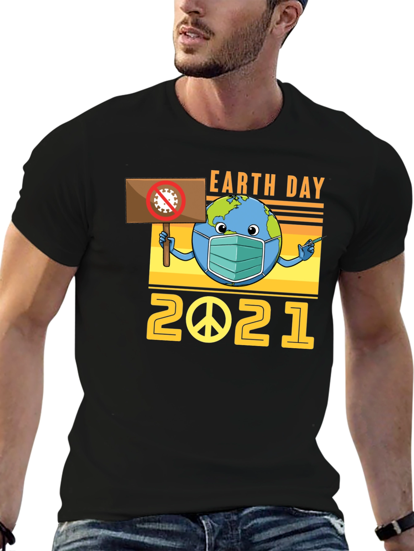 Earth Day 2021 Novelty Graphic T-Shirt