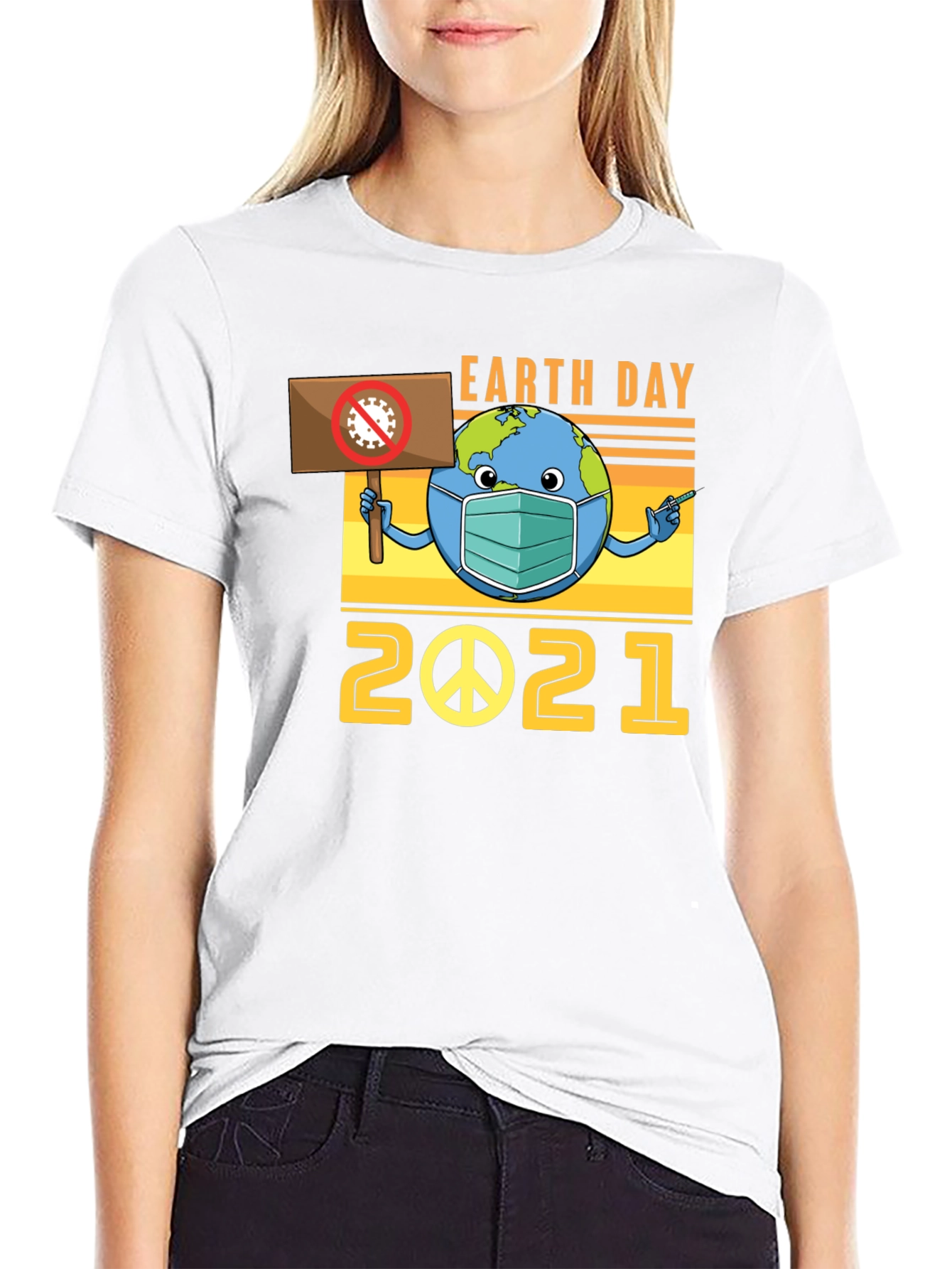 Earth Day 2021 Novelty Graphic T-Shirt