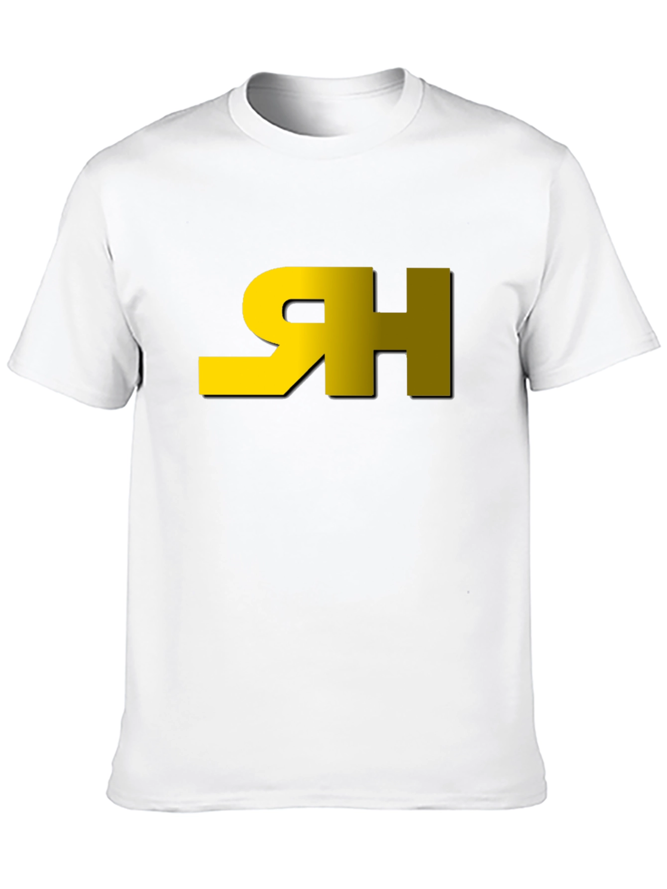 Modern Black Tee with Graphic Logo