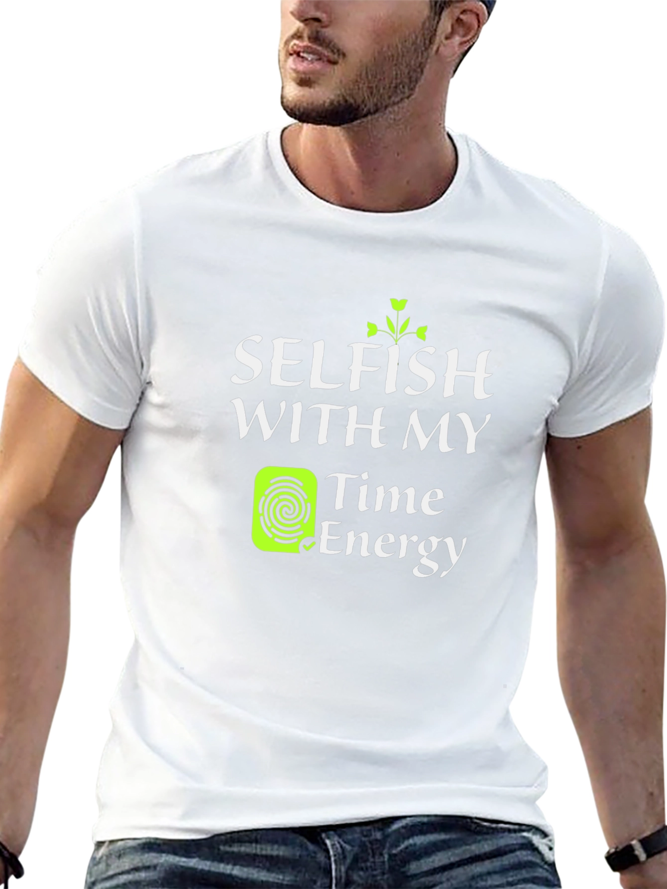 Selfish Time & Energy Black Tee