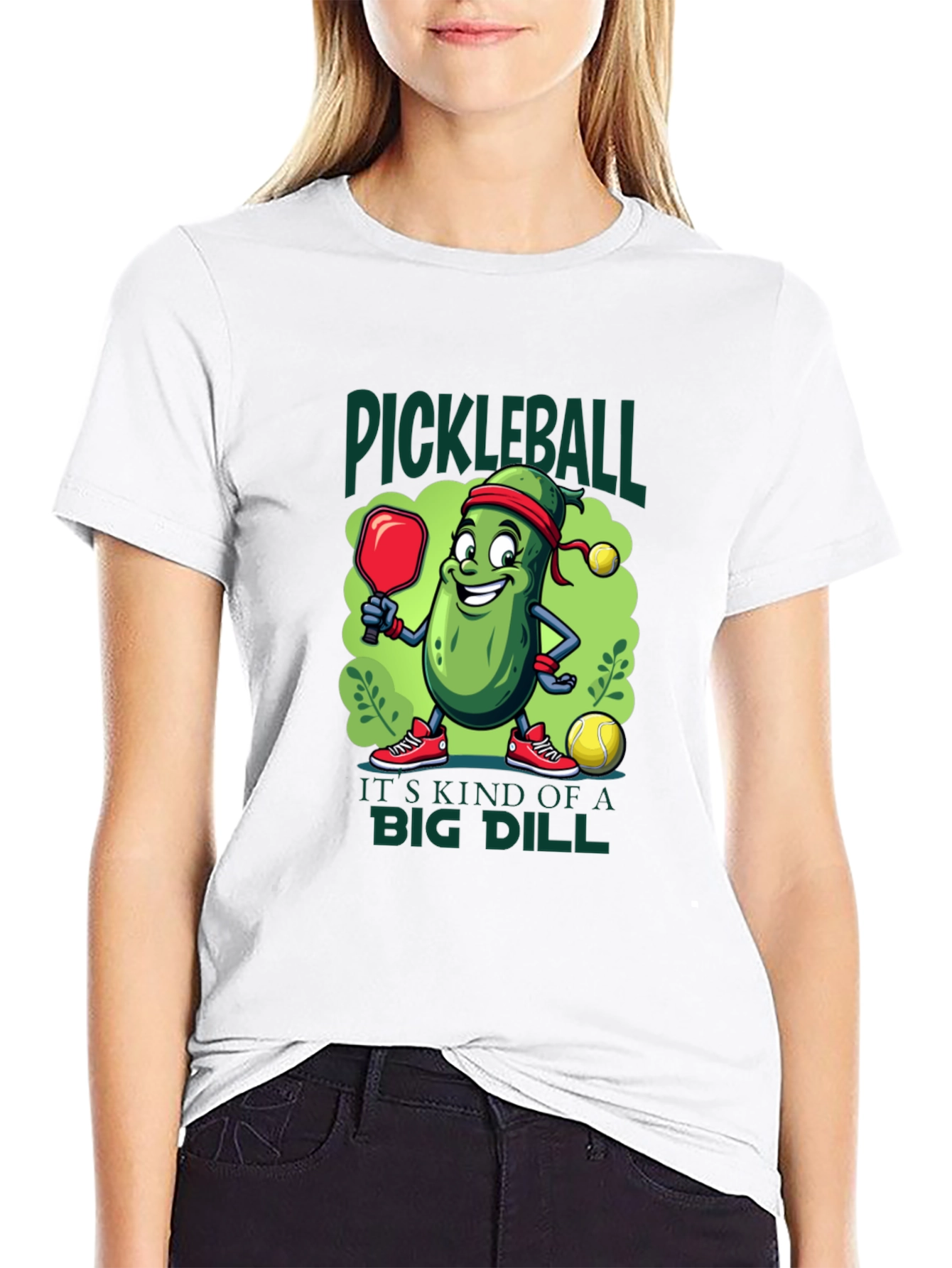 Pickleball T-Shirt - Its Kind of a Big Dill
