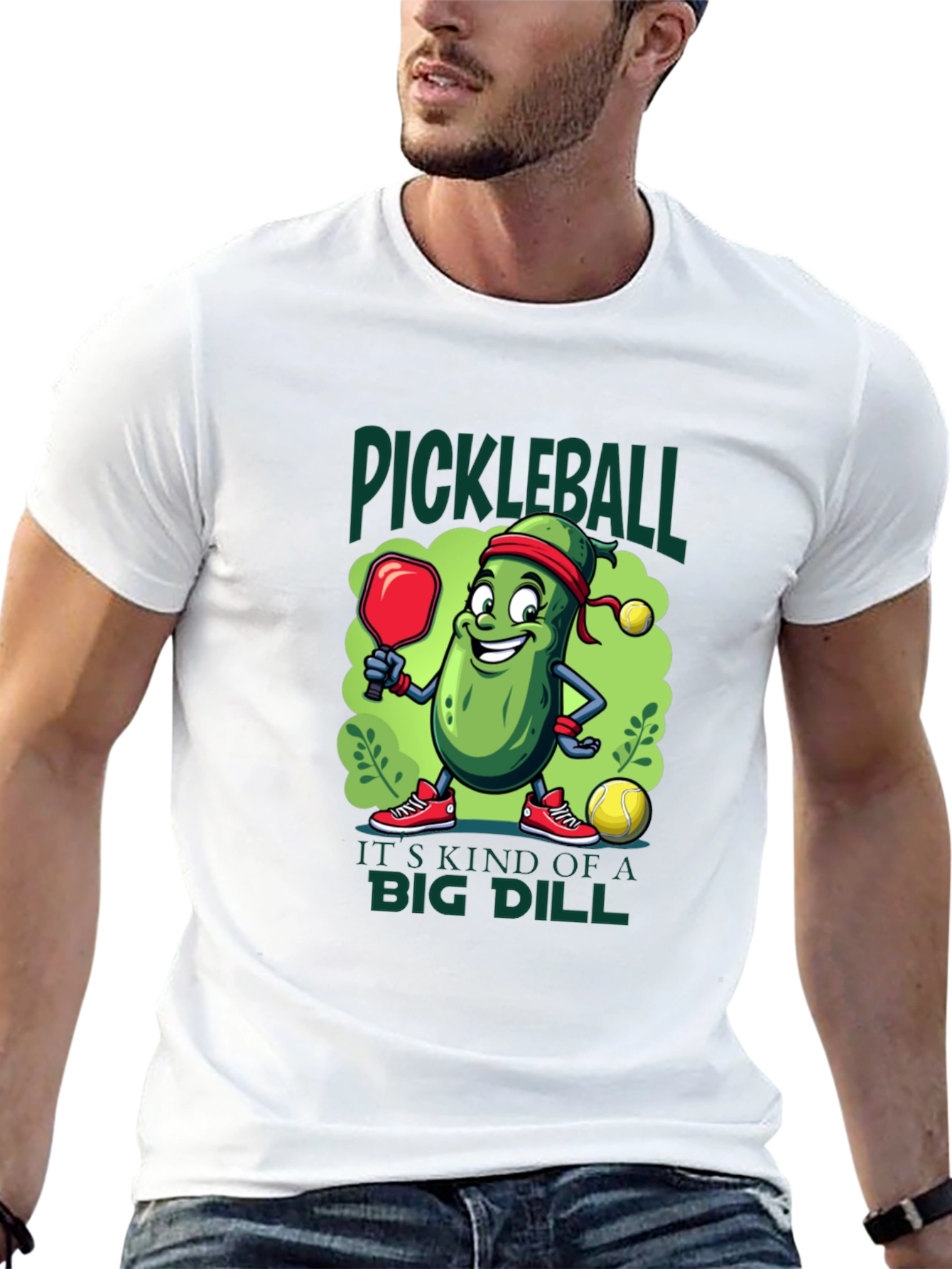 Pickleball T-Shirt - Its Kind of a Big Dill