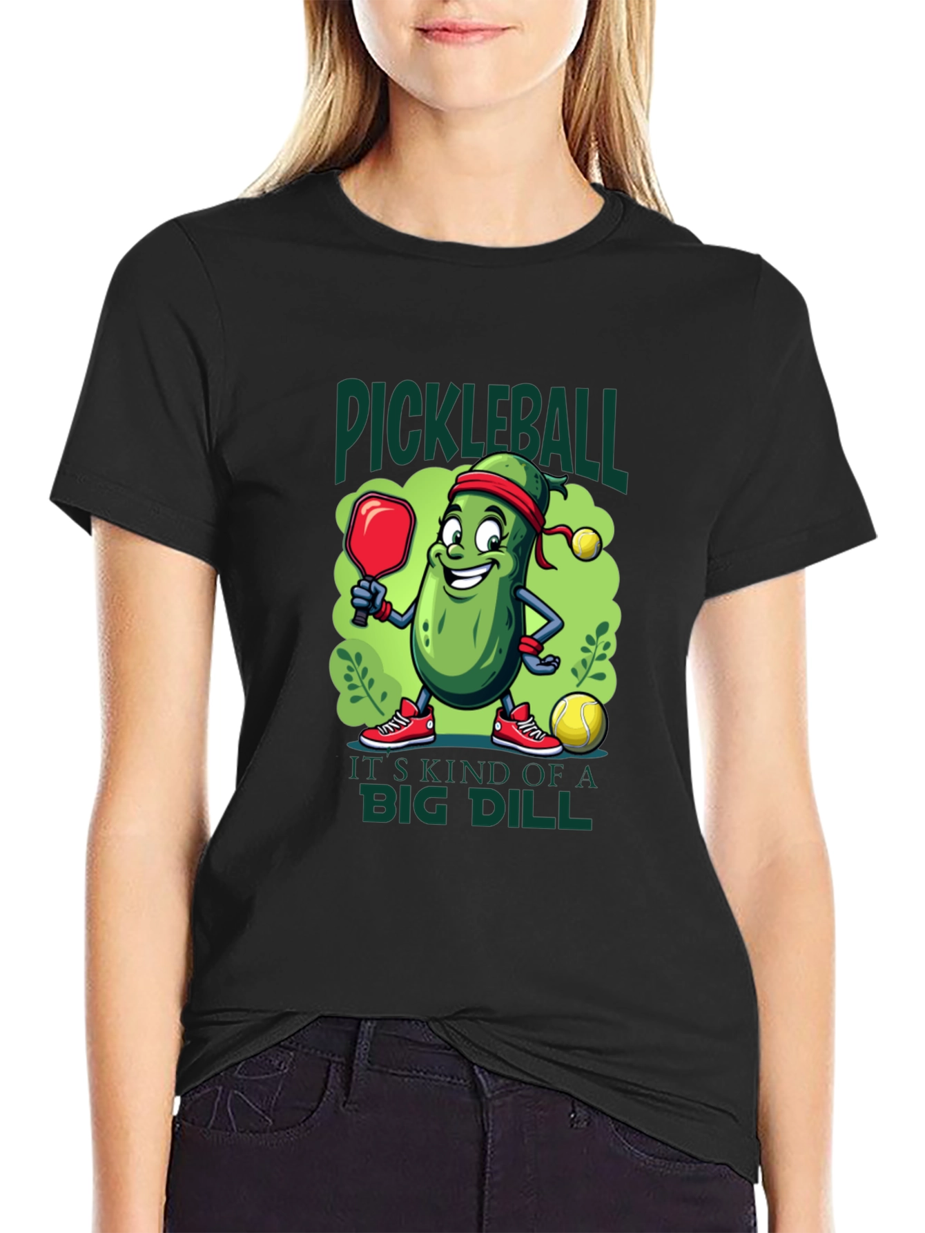 Pickleball T-Shirt - Its Kind of a Big Dill