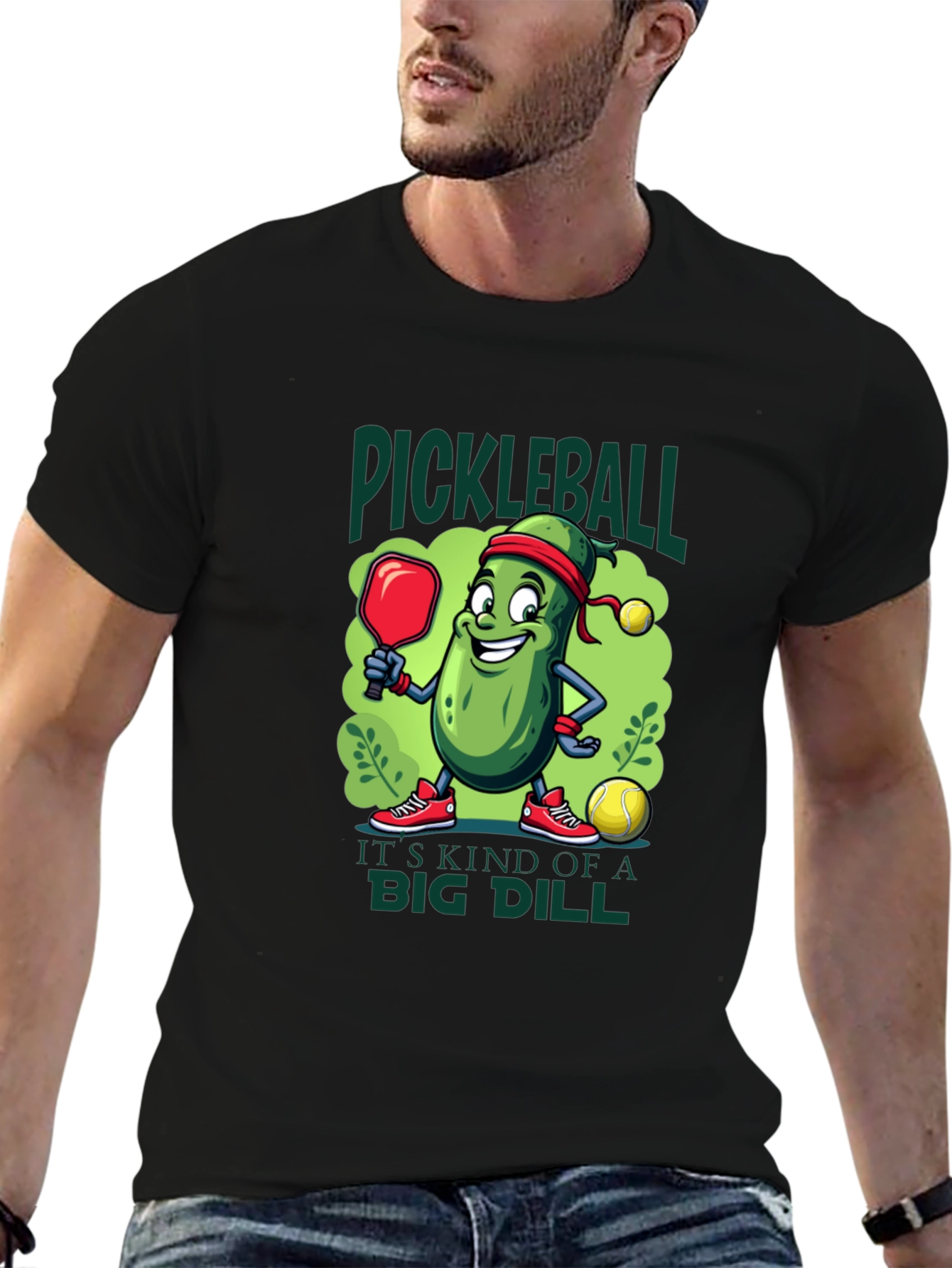 Pickleball T-Shirt - Its Kind of a Big Dill
