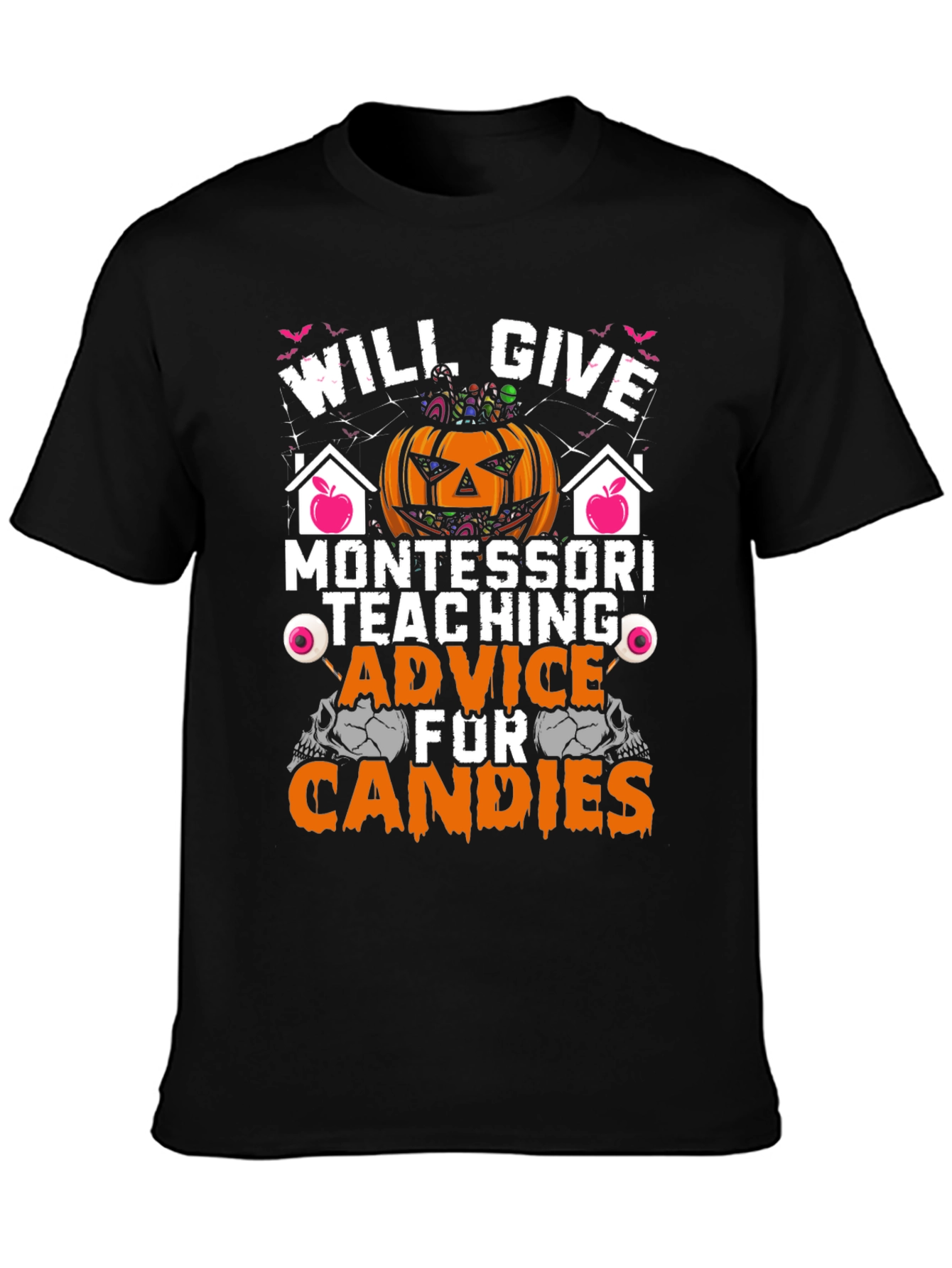 Halloween Montessori Teaching Advice for Candies T-Shirt