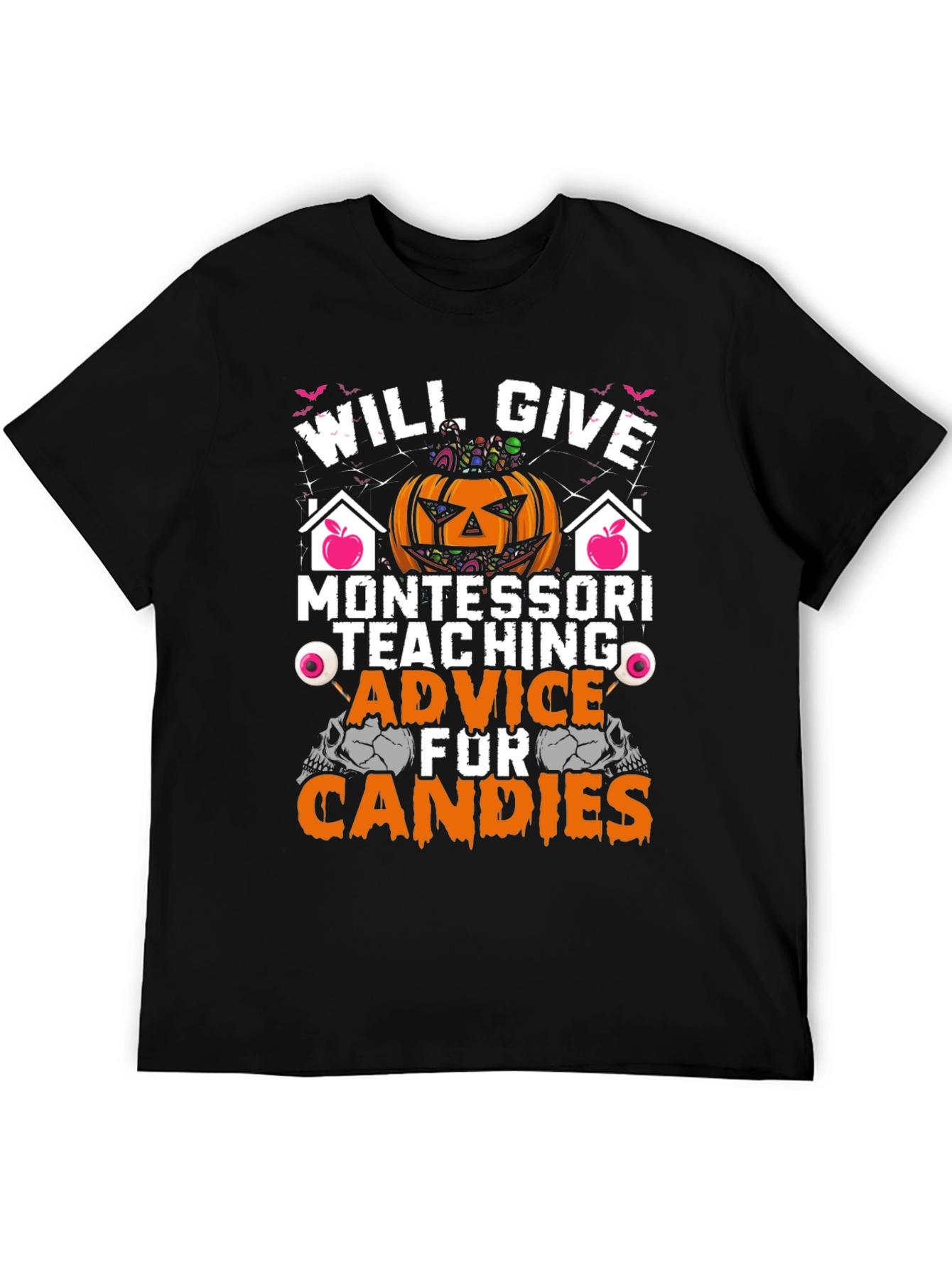Halloween Montessori Teaching Advice for Candies T-Shirt