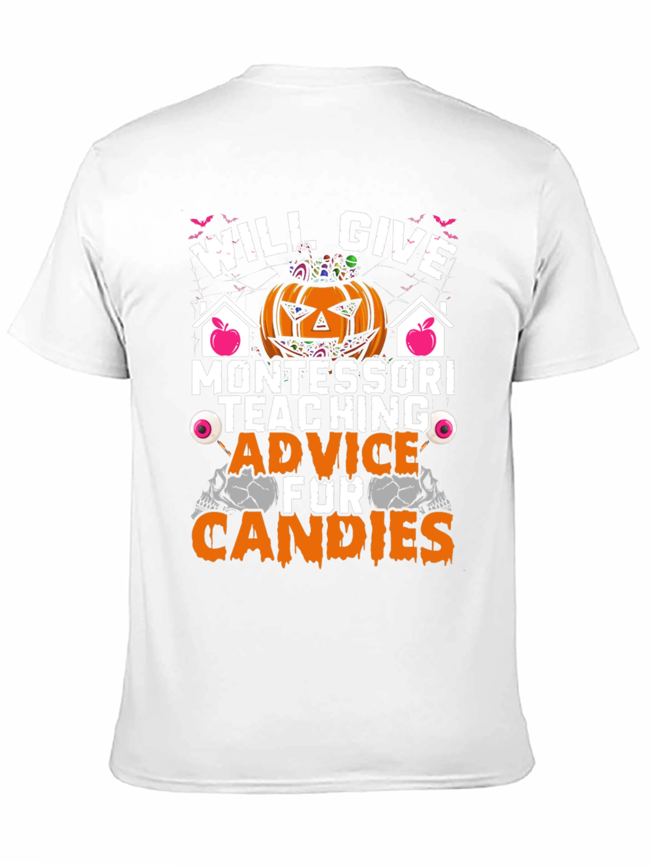 Halloween Montessori Teaching Advice for Candies T-Shirt