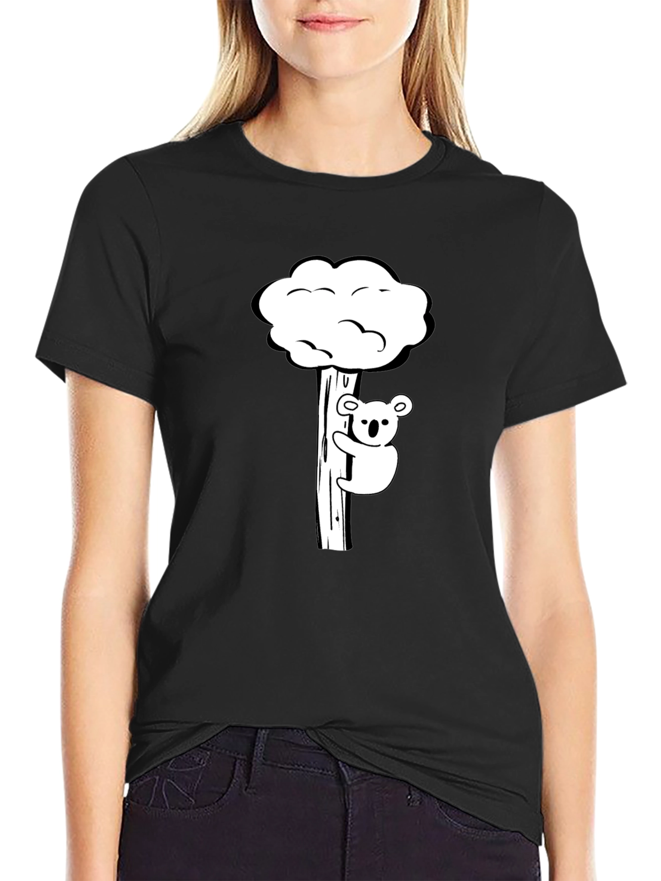 Koala in Tree T-Shirt - Soft Cotton Tee