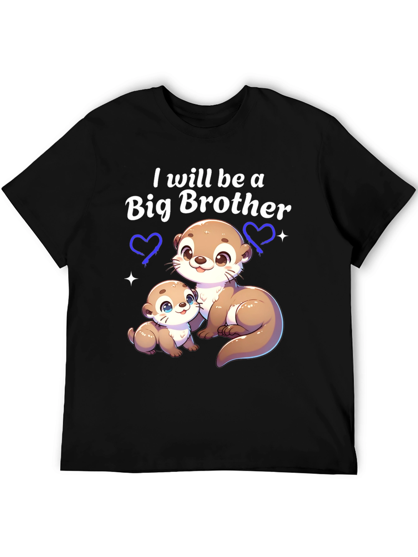 Big Brother Otter Tee - Cute Sibling Reveal Shirt