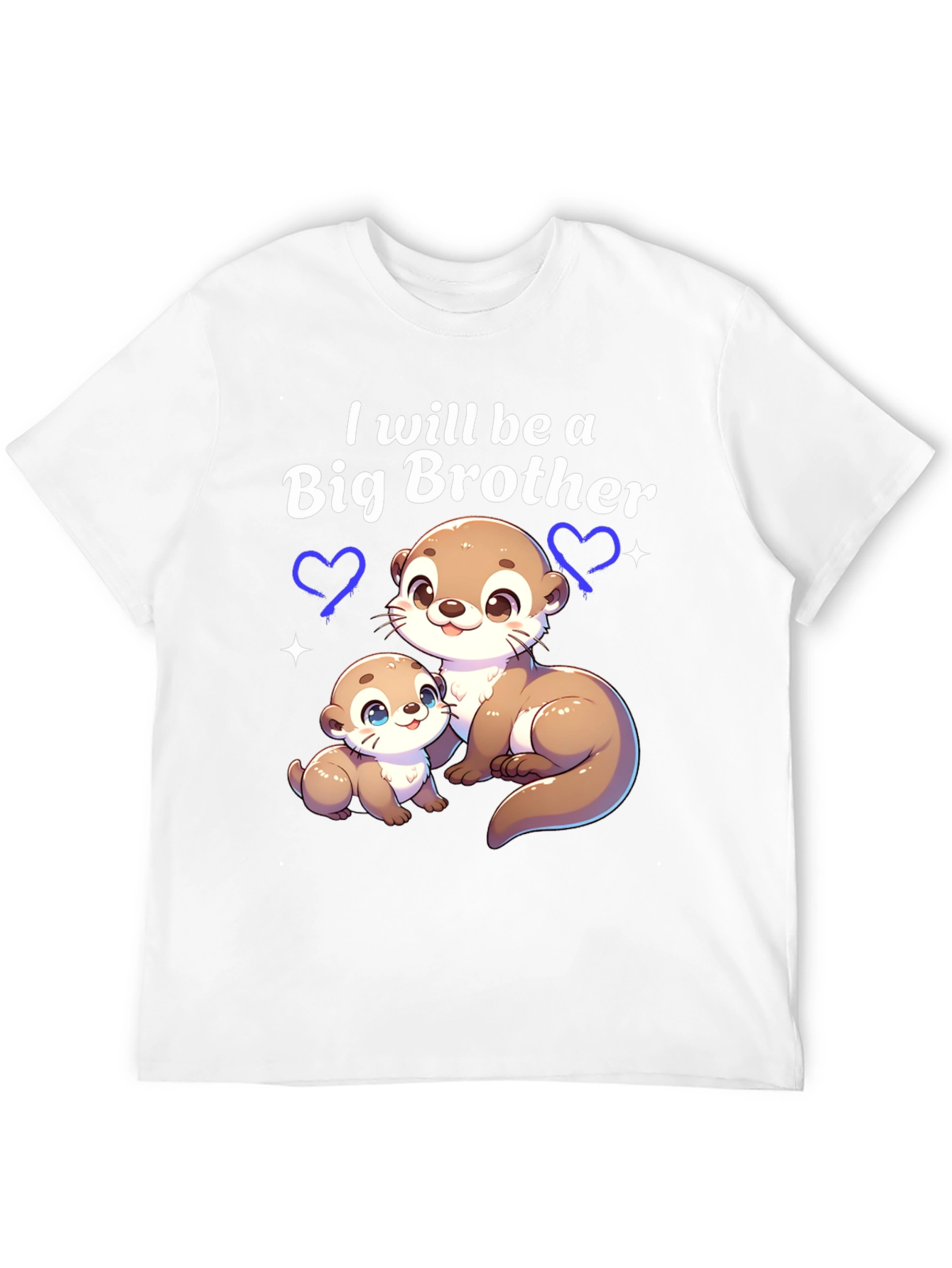 Big Brother Otter Tee - Cute Sibling Reveal Shirt
