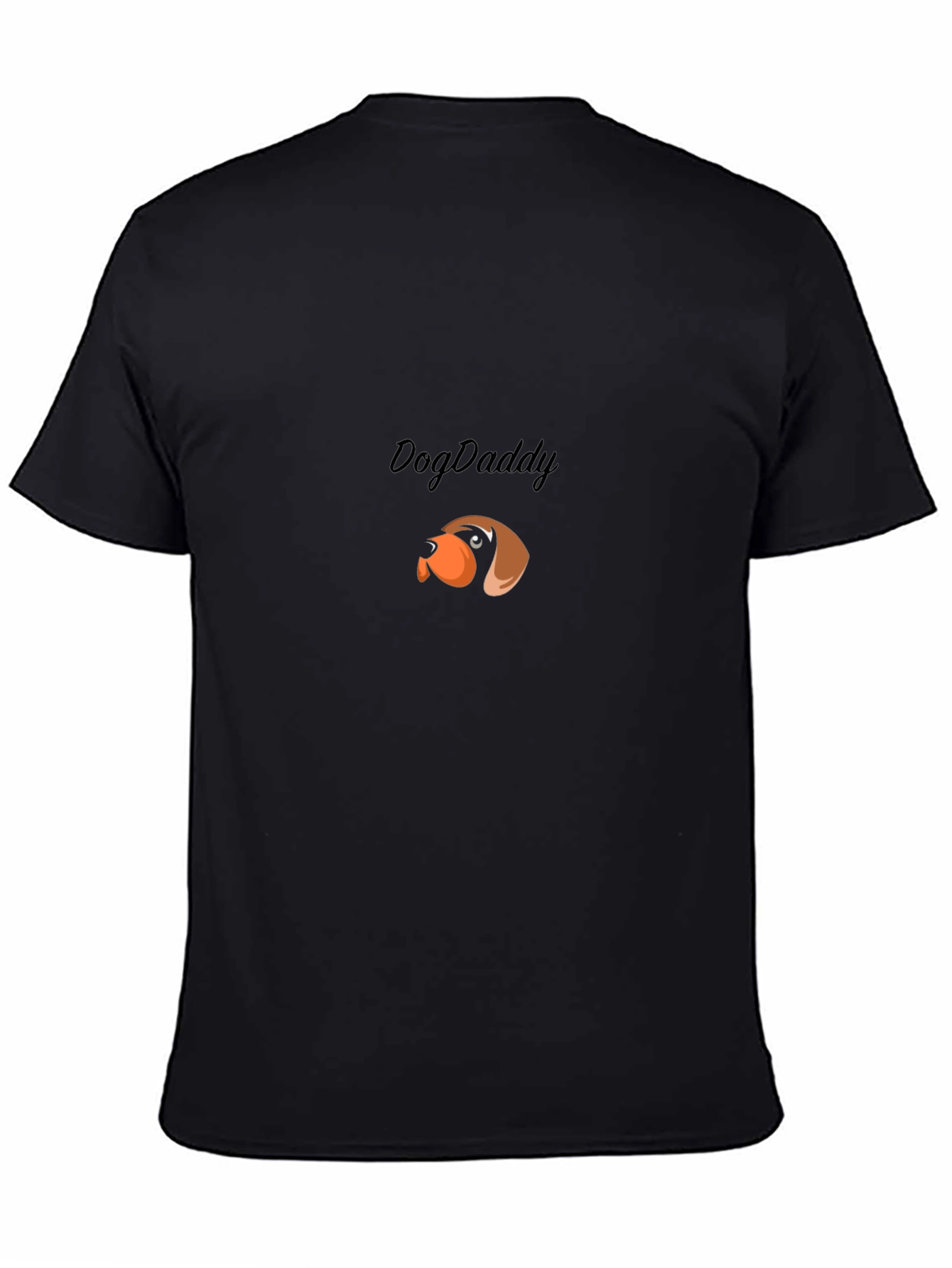 DogDaddy Graphic Tee - Black Cotton Blend